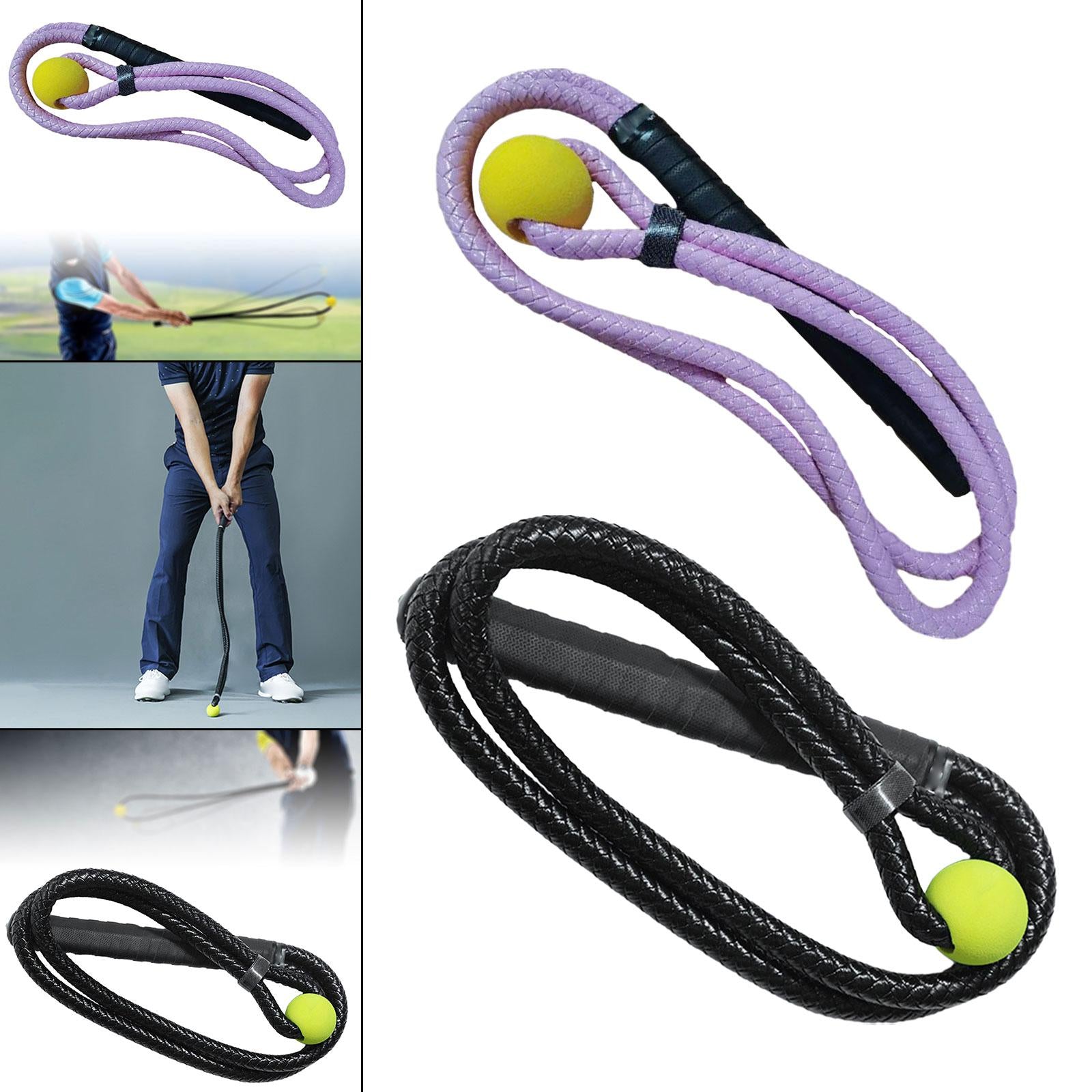 Golf Swing Training Aid Practice Rope Trainer for Women Men Beginner Outdoor Picture Color