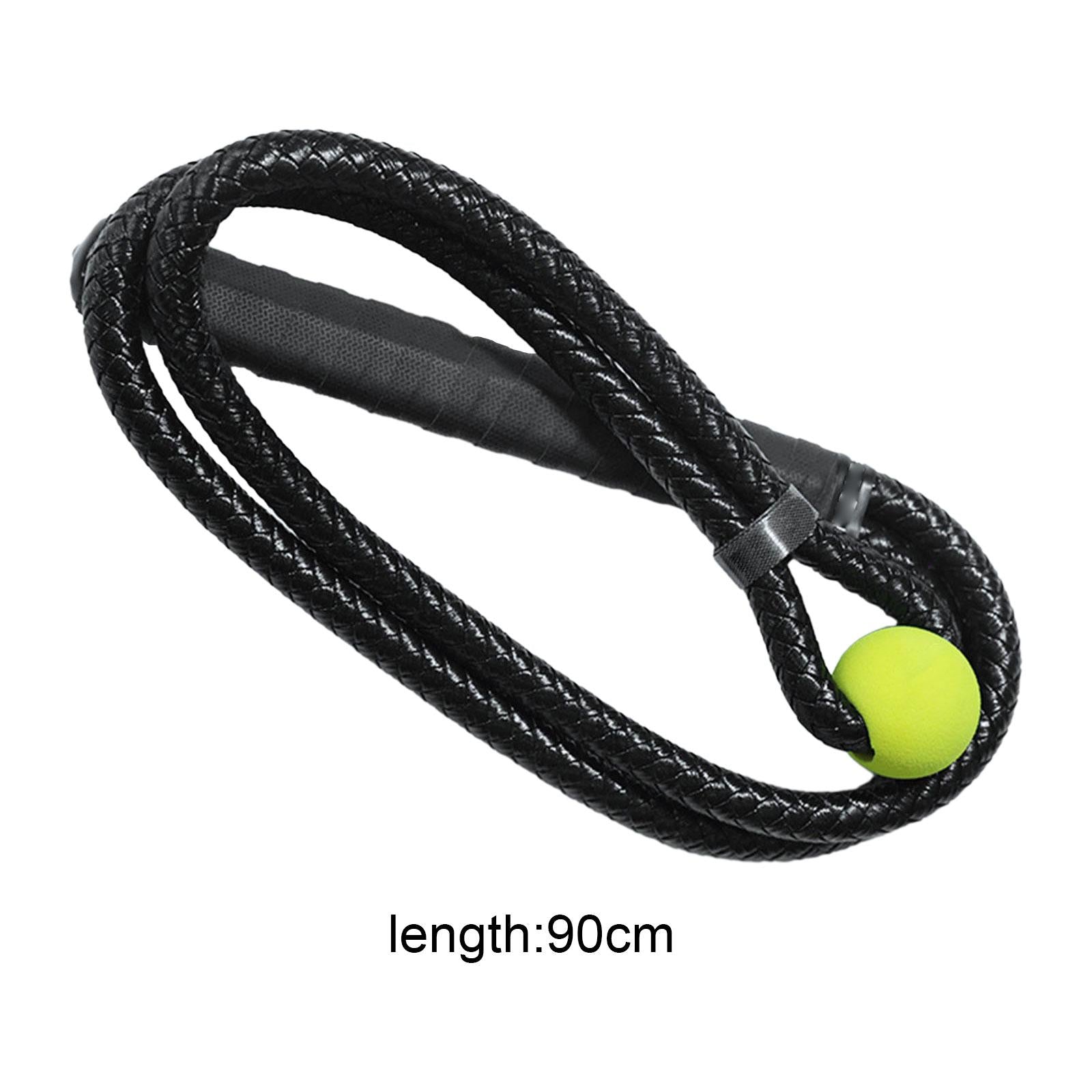 Golf Swing Training Aid Practice Rope Trainer for Women Men Beginner Outdoor Black
