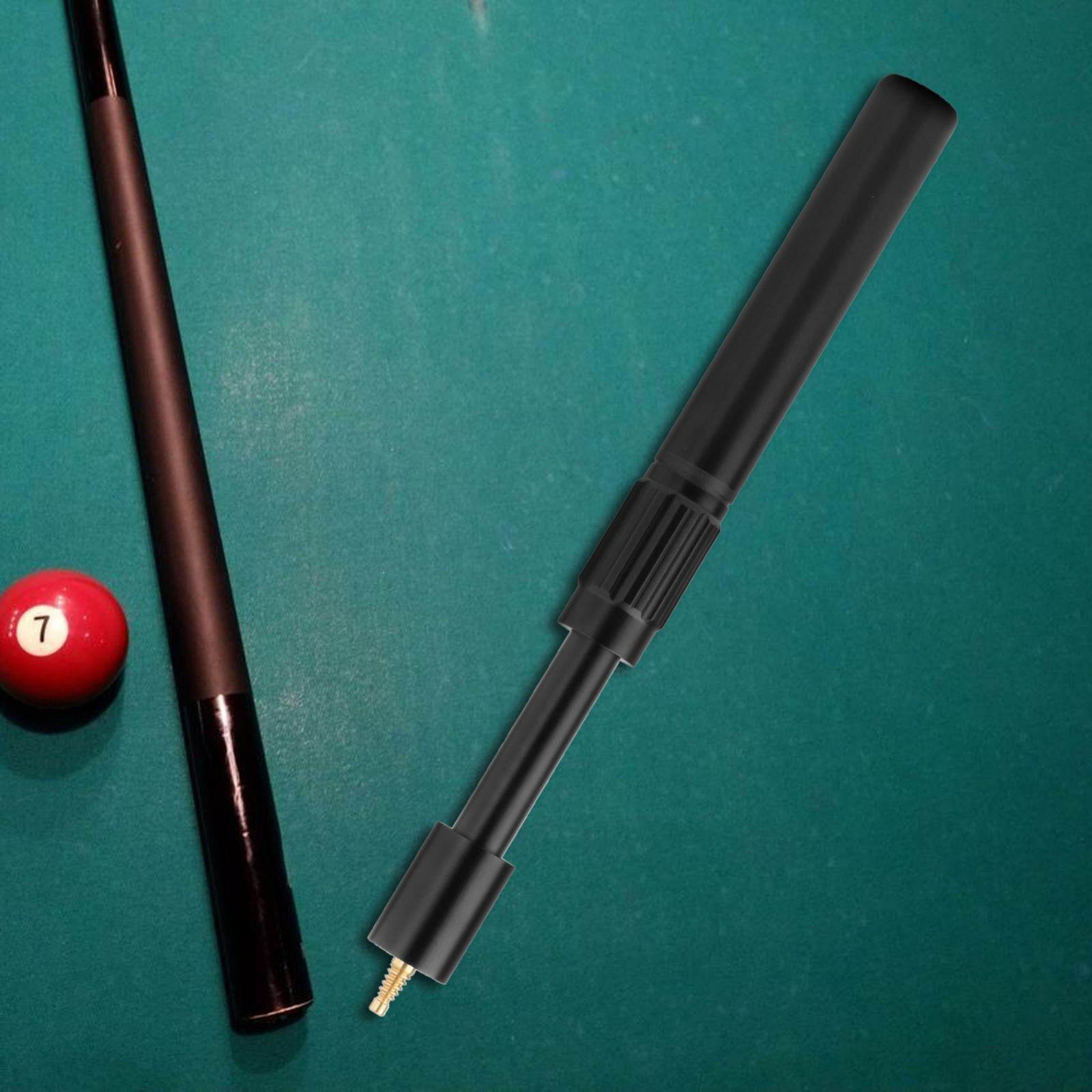 Telescopic Billiards Cue Extension Portable Aluminum Alloy Pool Cue Extender