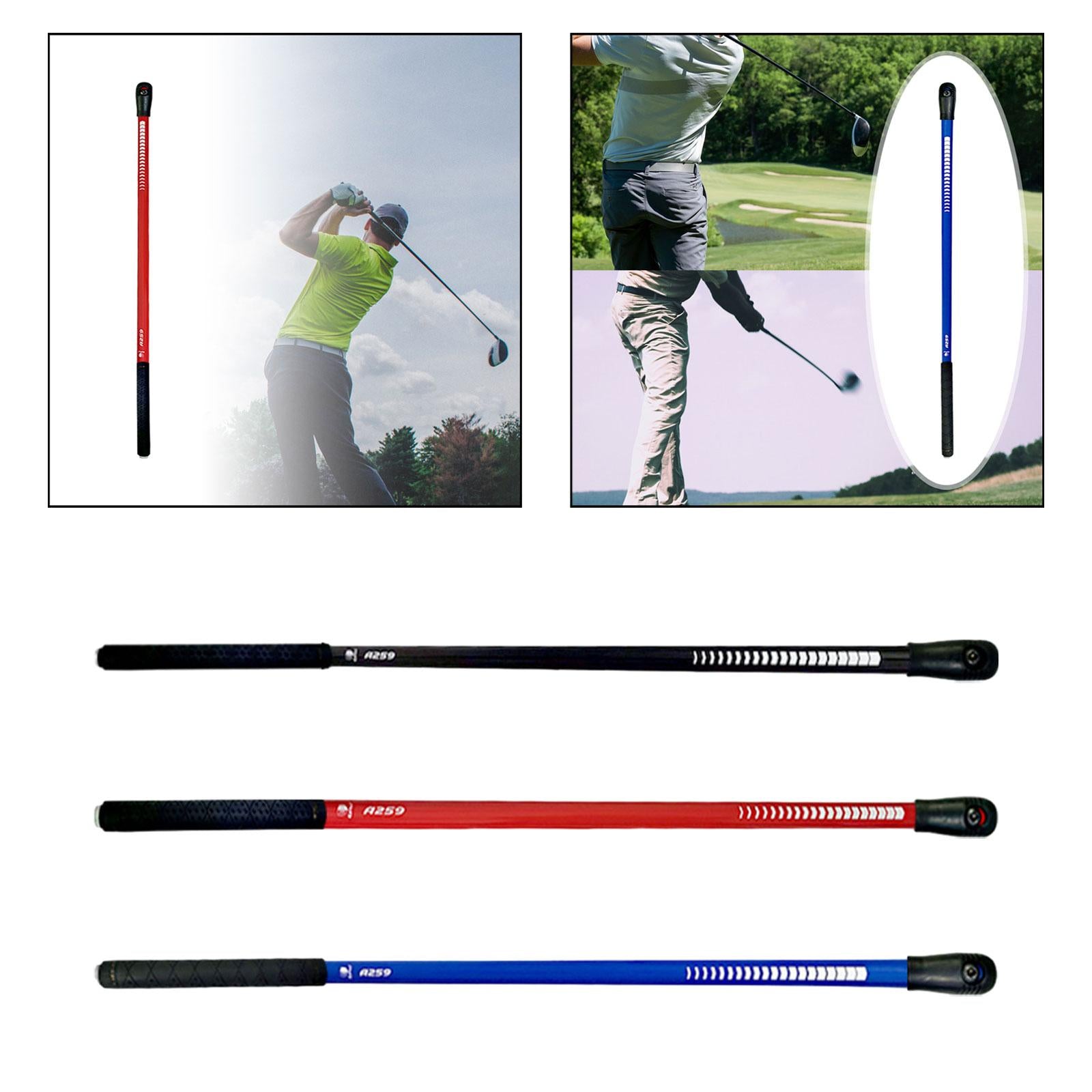 Golf Swing Trainer Swing Training Aid for Strength Training Tool Accessories Black
