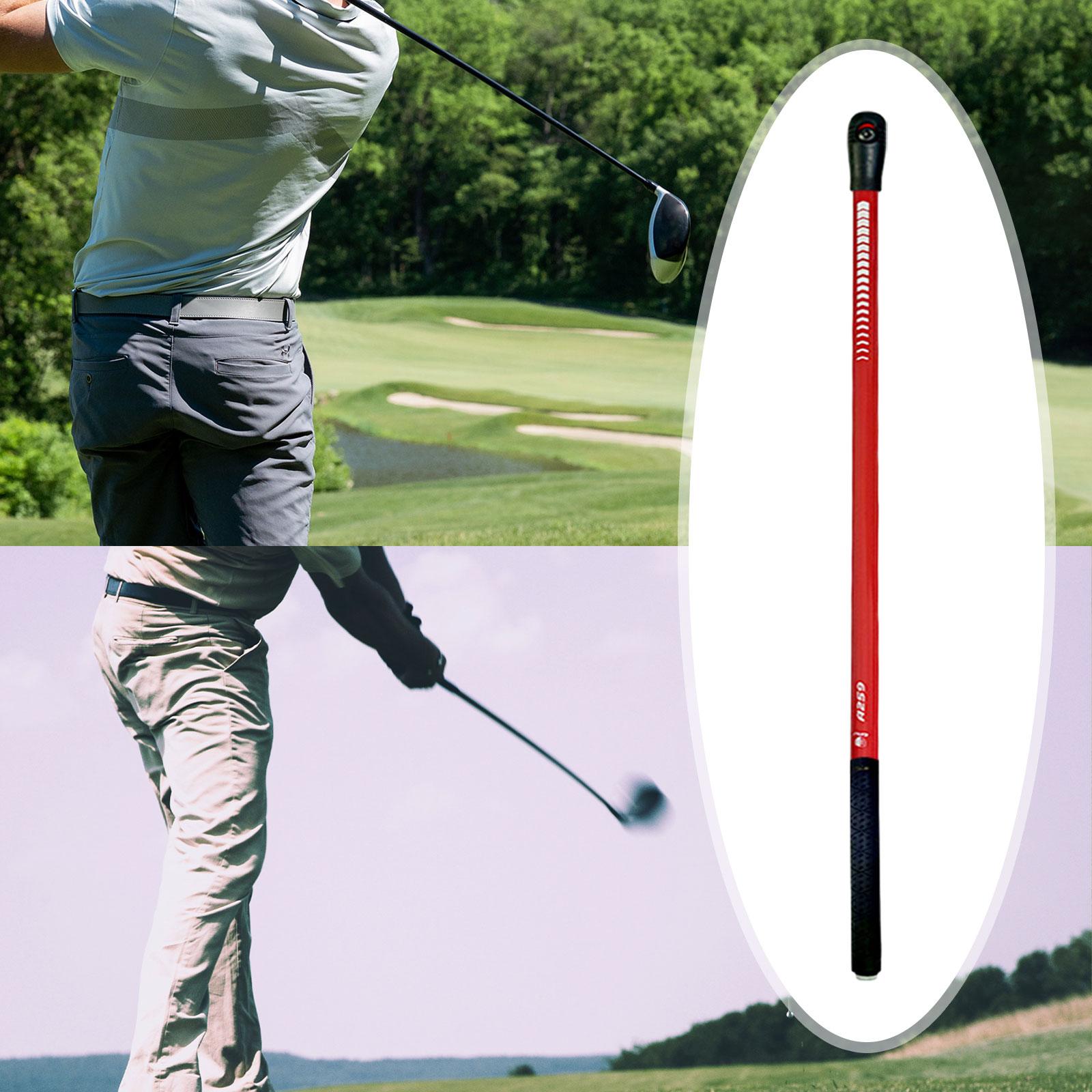Golf Swing Trainer Swing Training Aid for Strength Training Tool Accessories Red