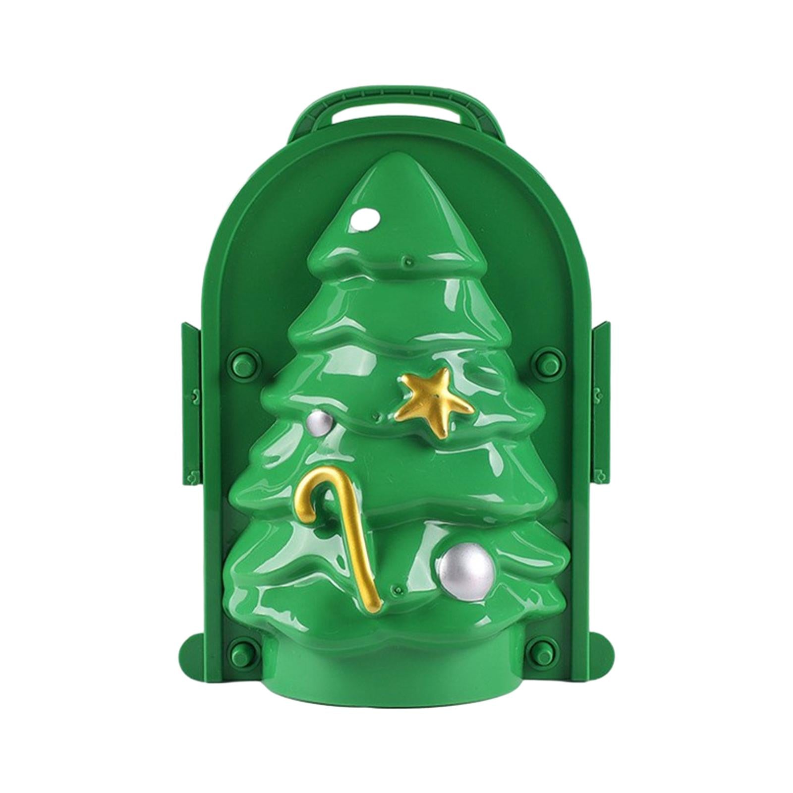Snowball Maker Clip Snowball Maker Tool for Kids Teens Adults Beach Holidays Deep Green Yellow