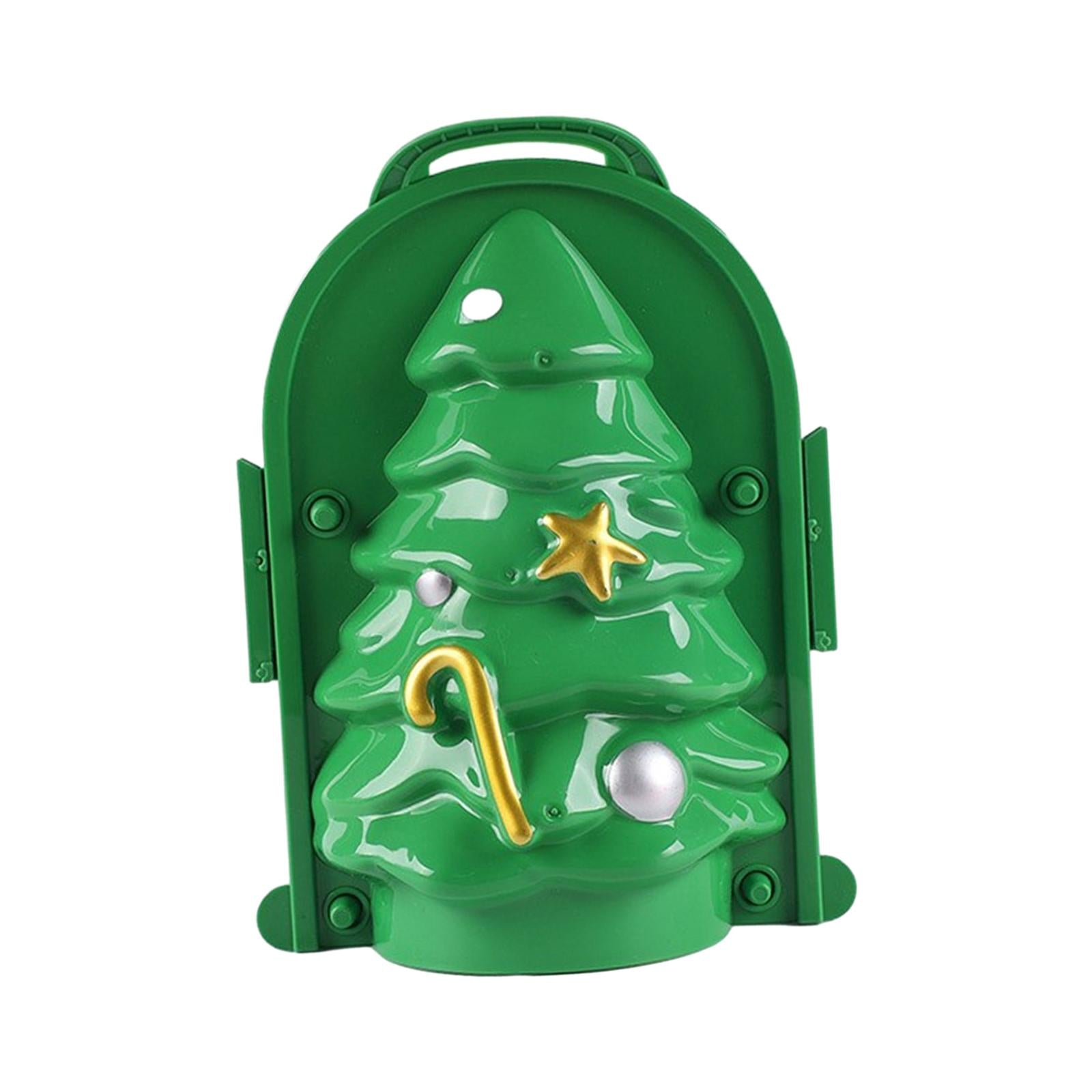 Snowball Maker Clip Snowball Maker Tool for Kids Teens Adults Beach Holidays Deep Green Yellow