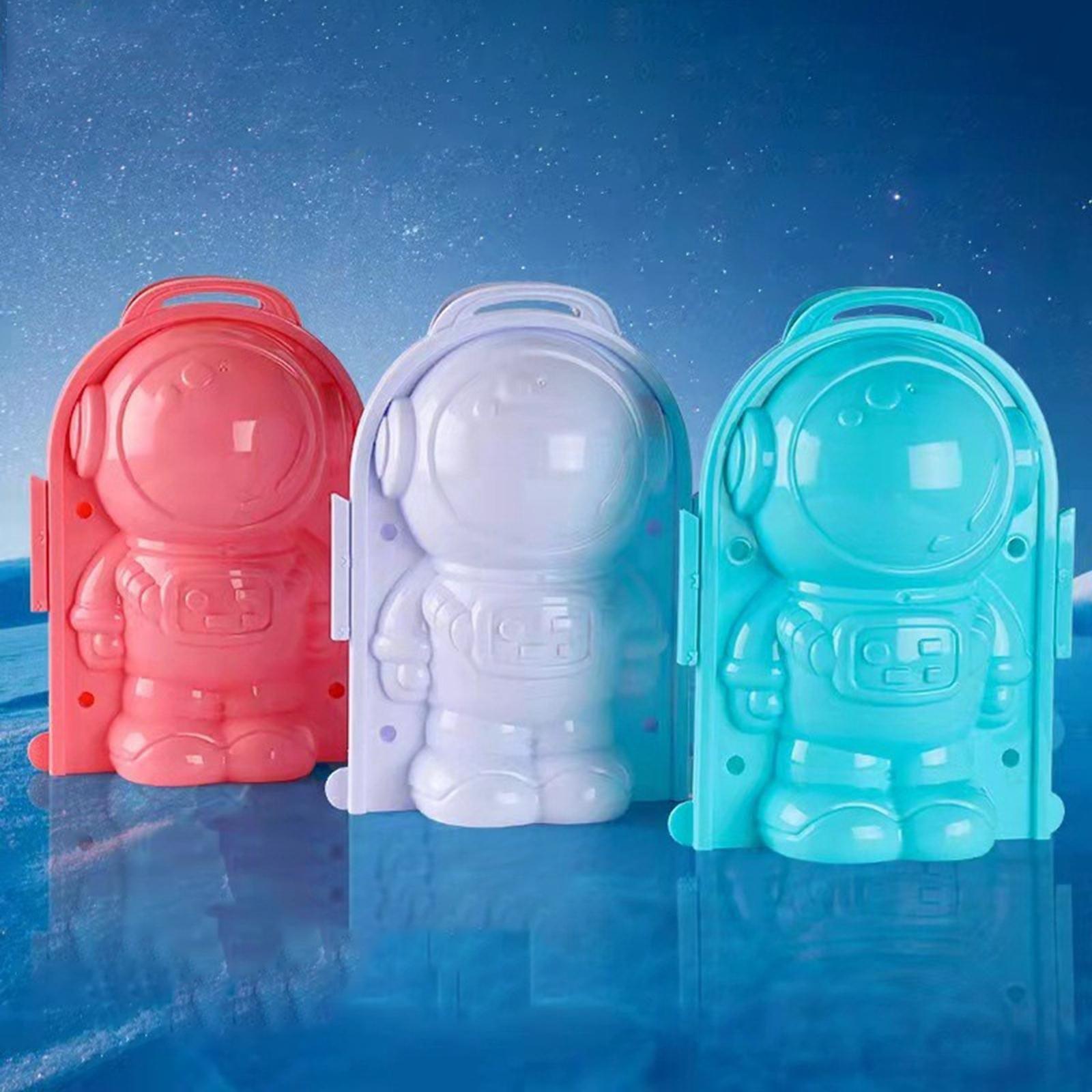 Snowball Maker Clip Snowball Maker Tool for Kids Teens Adults Beach Holidays Blue Astronaut