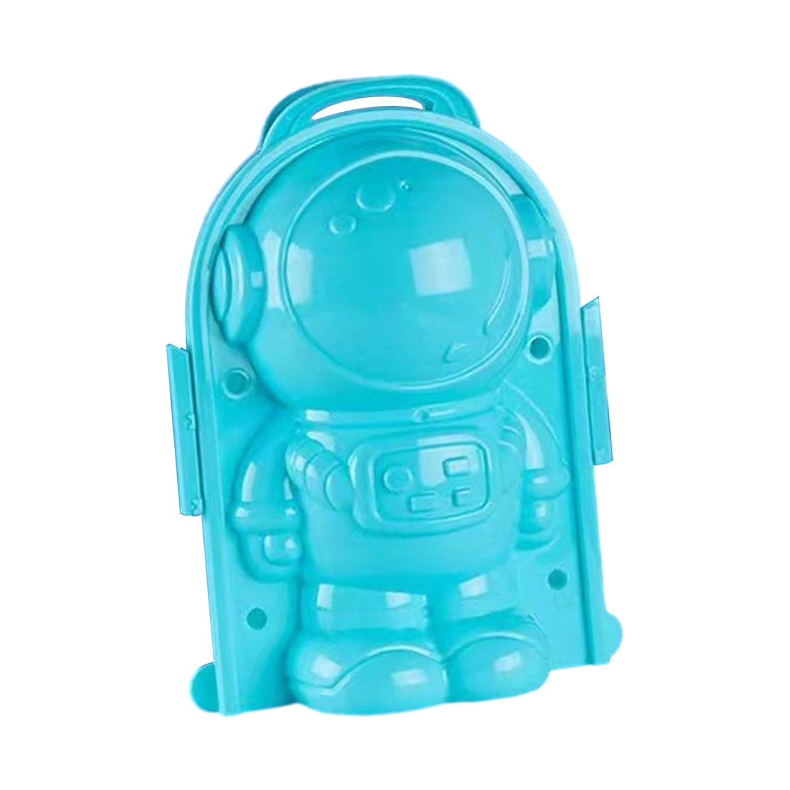 Snowball Maker Clip Snowball Maker Tool for Kids Teens Adults Beach Holidays Blue Astronaut