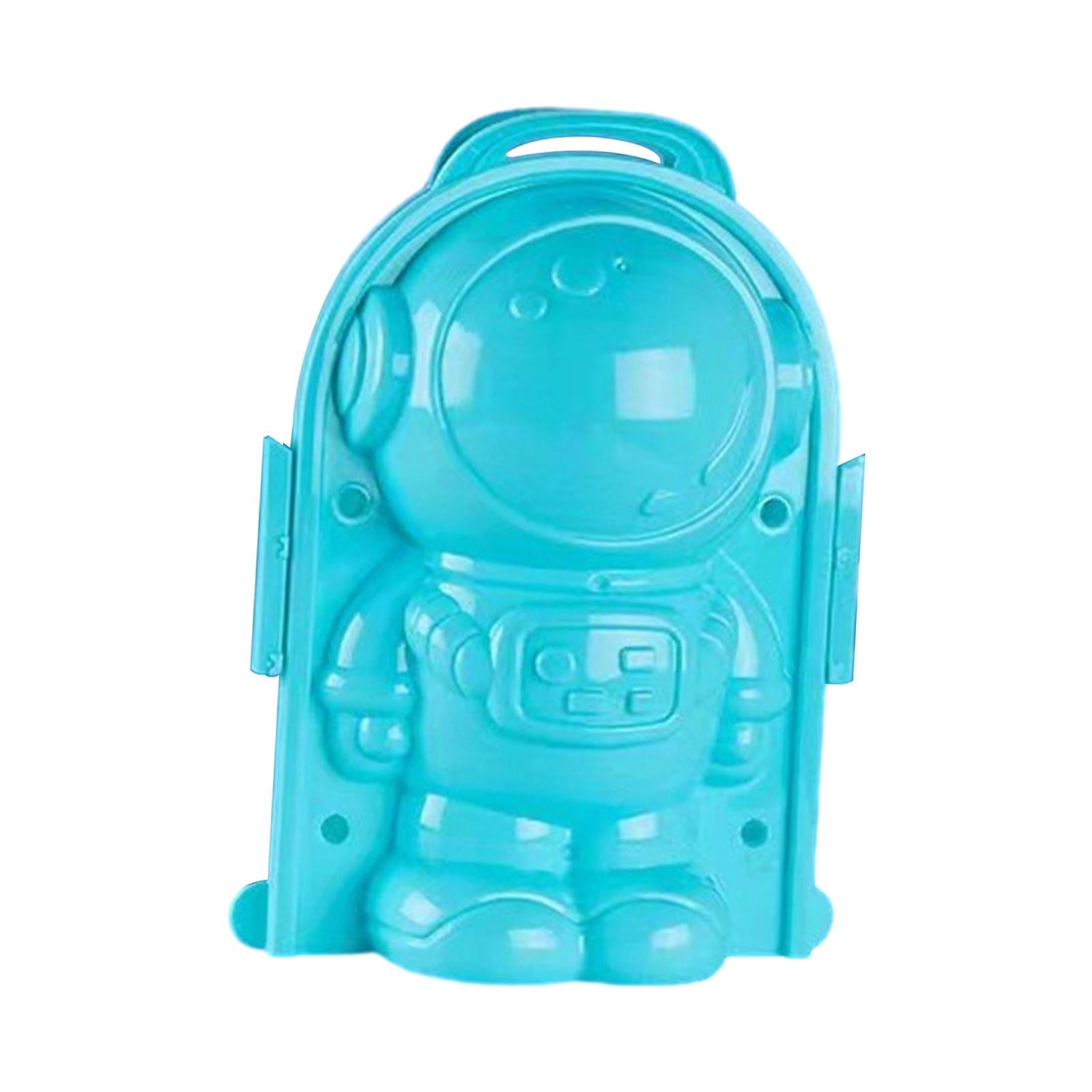 Snowball Maker Clip Snowball Maker Tool for Kids Teens Adults Beach Holidays Blue Astronaut