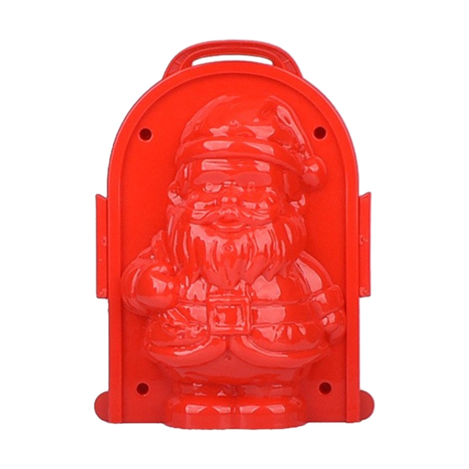 Snowball Maker Clip Snowball Maker Tool for Kids Teens Adults Beach Holidays Red Santa