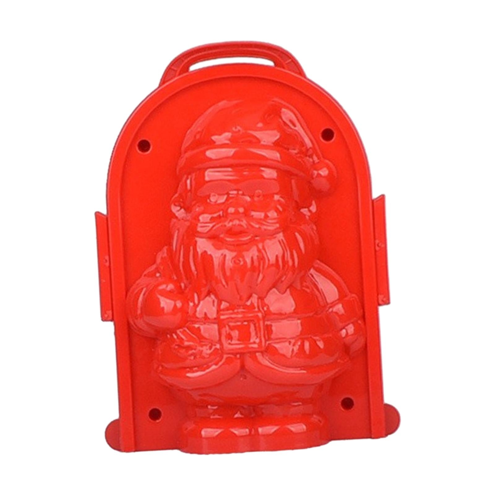Snowball Maker Clip Snowball Maker Tool for Kids Teens Adults Beach Holidays Red Santa