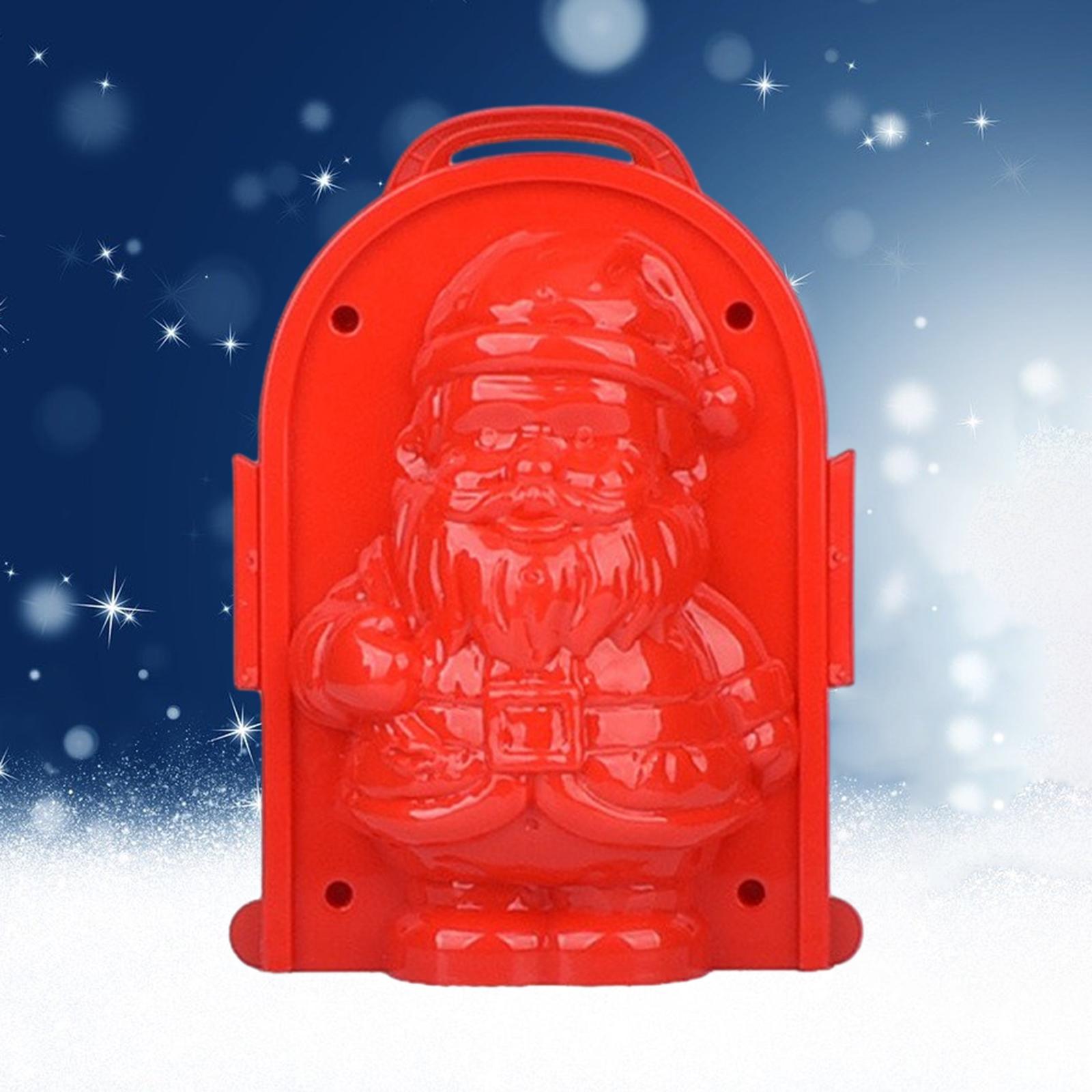 Snowball Maker Clip Snowball Maker Tool for Kids Teens Adults Beach Holidays Red Santa