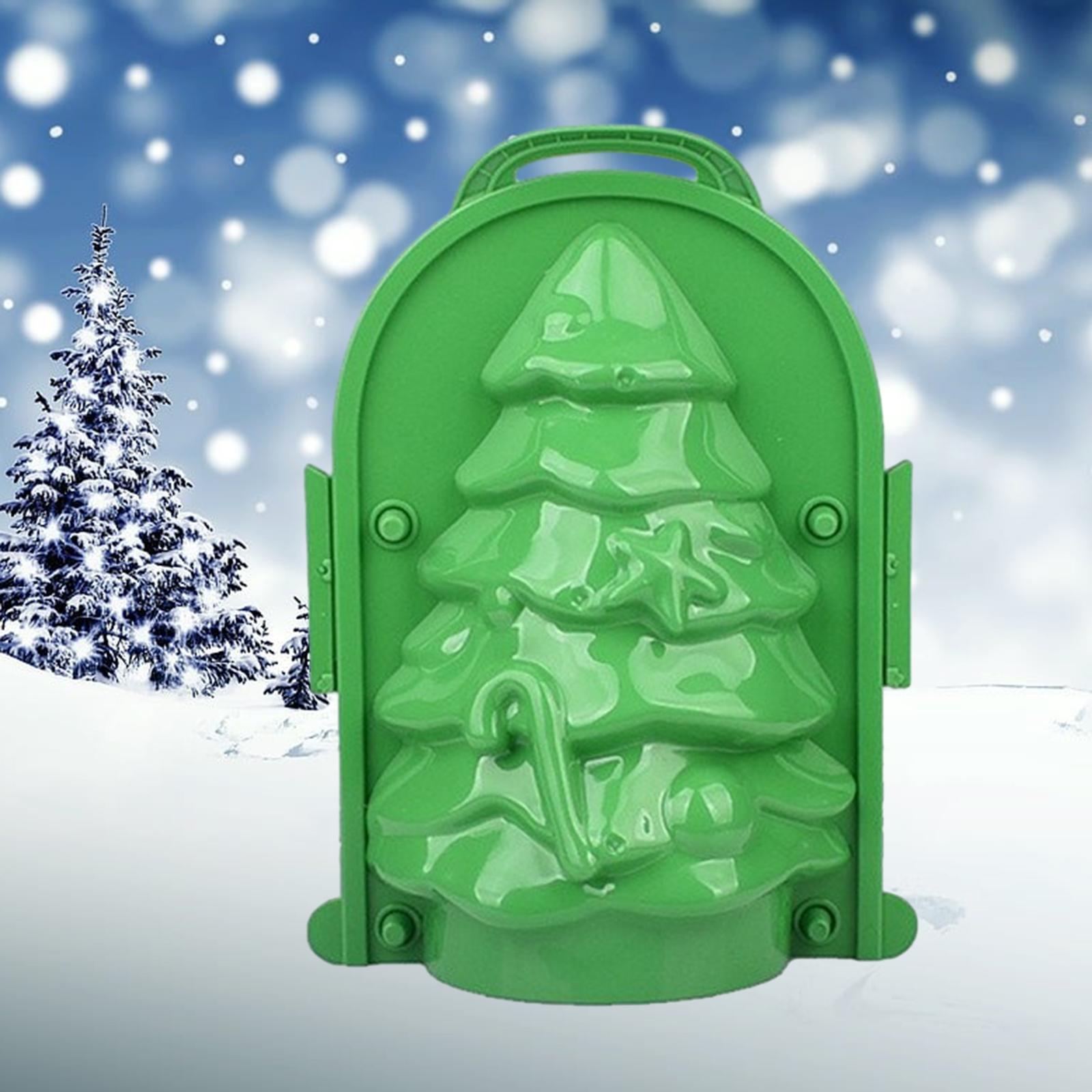 Snowball Maker Clip Snowball Maker Tool for Kids Teens Adults Beach Holidays Green Tree