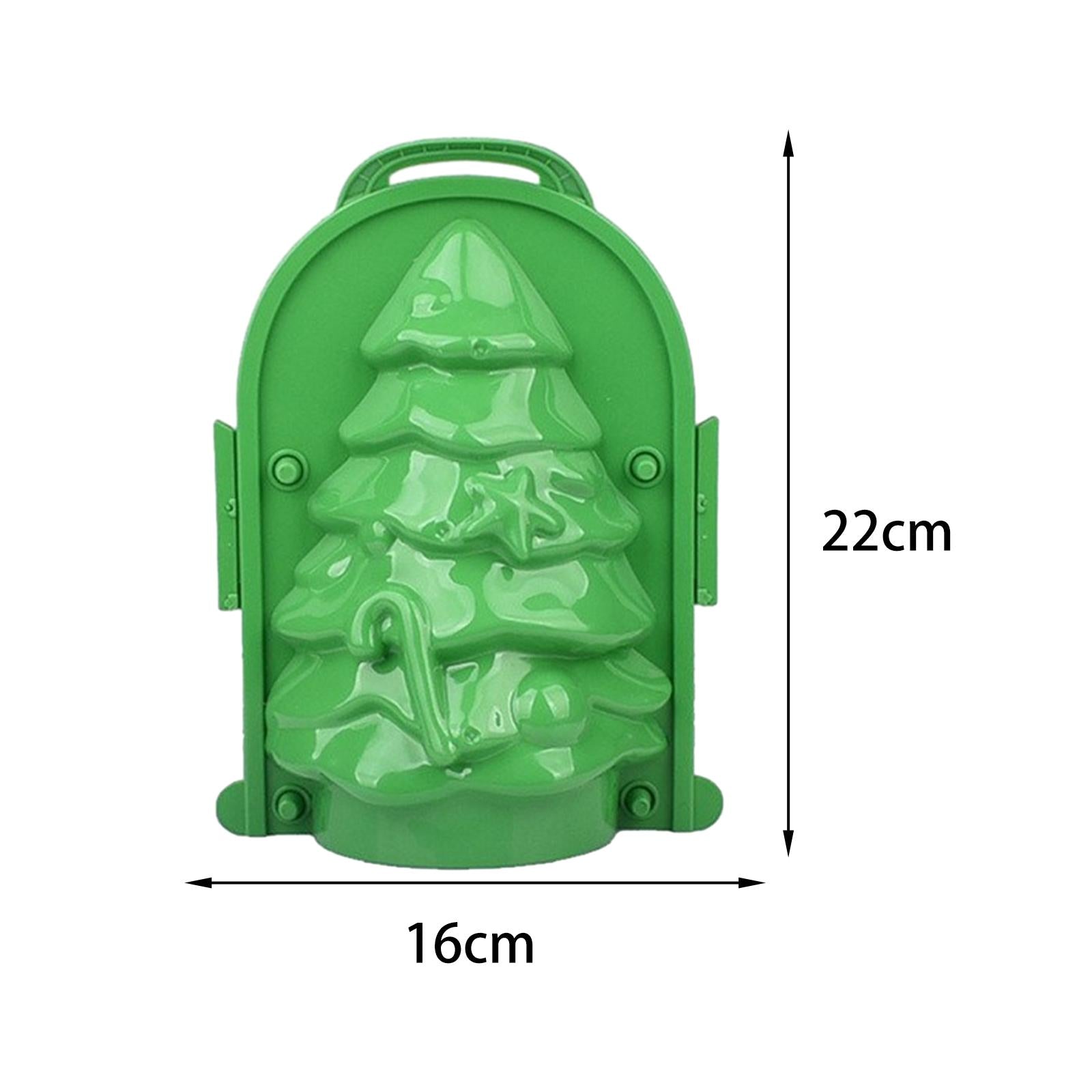 Snowball Maker Clip Snowball Maker Tool for Kids Teens Adults Beach Holidays Green Tree