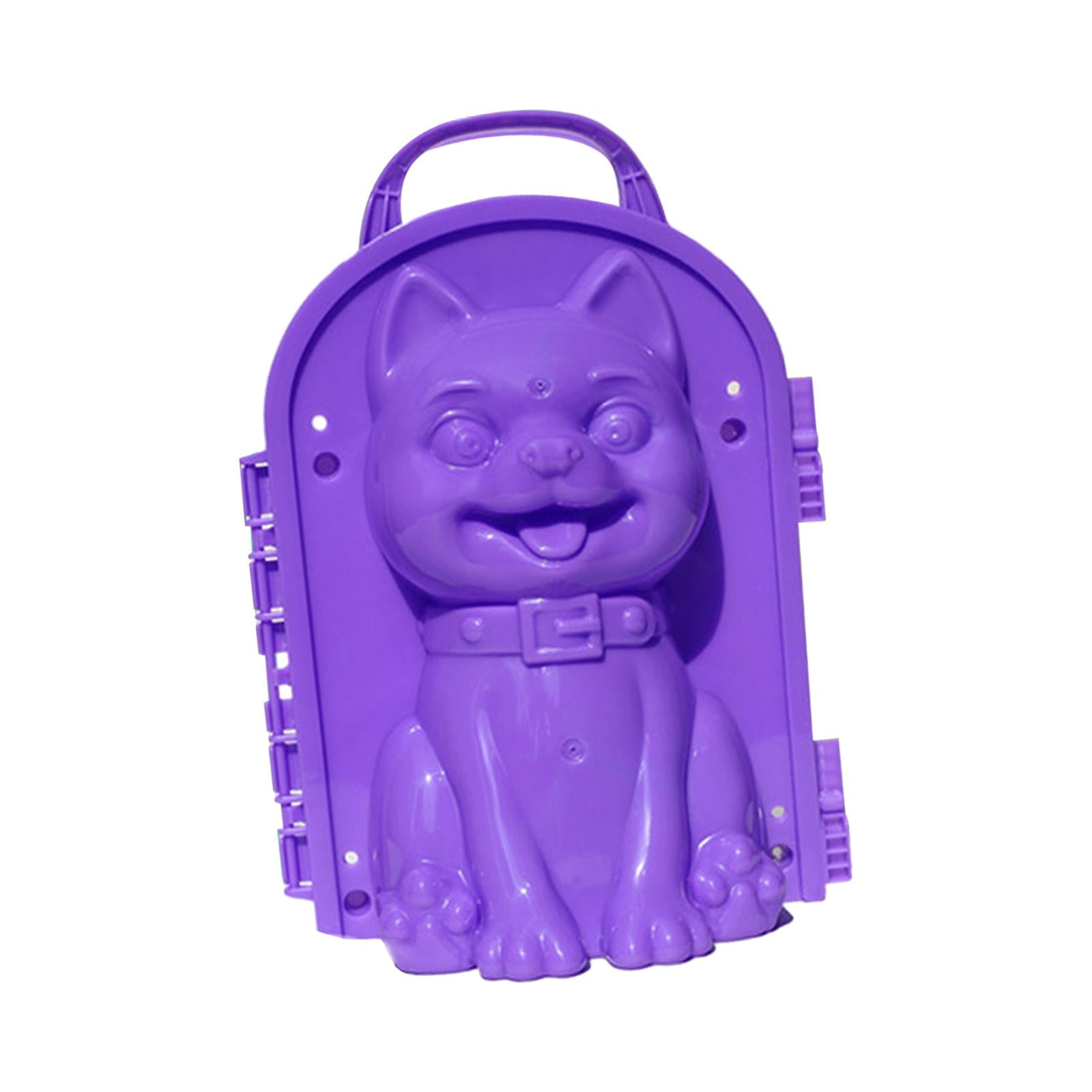 Snowball Maker Clip Snowball Maker Tool for Kids Teens Adults Beach Holidays Purple Color Dog