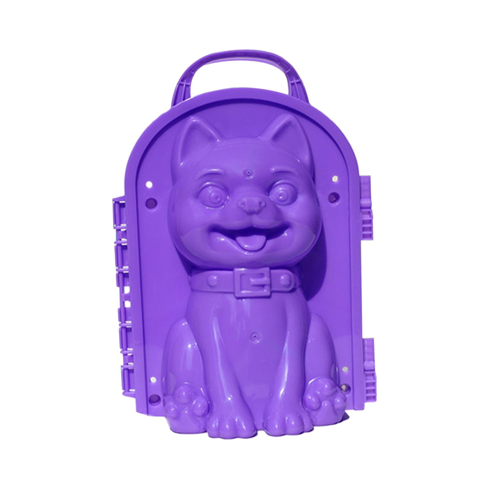Snowball Maker Clip Snowball Maker Tool for Kids Teens Adults Beach Holidays Purple Color Dog