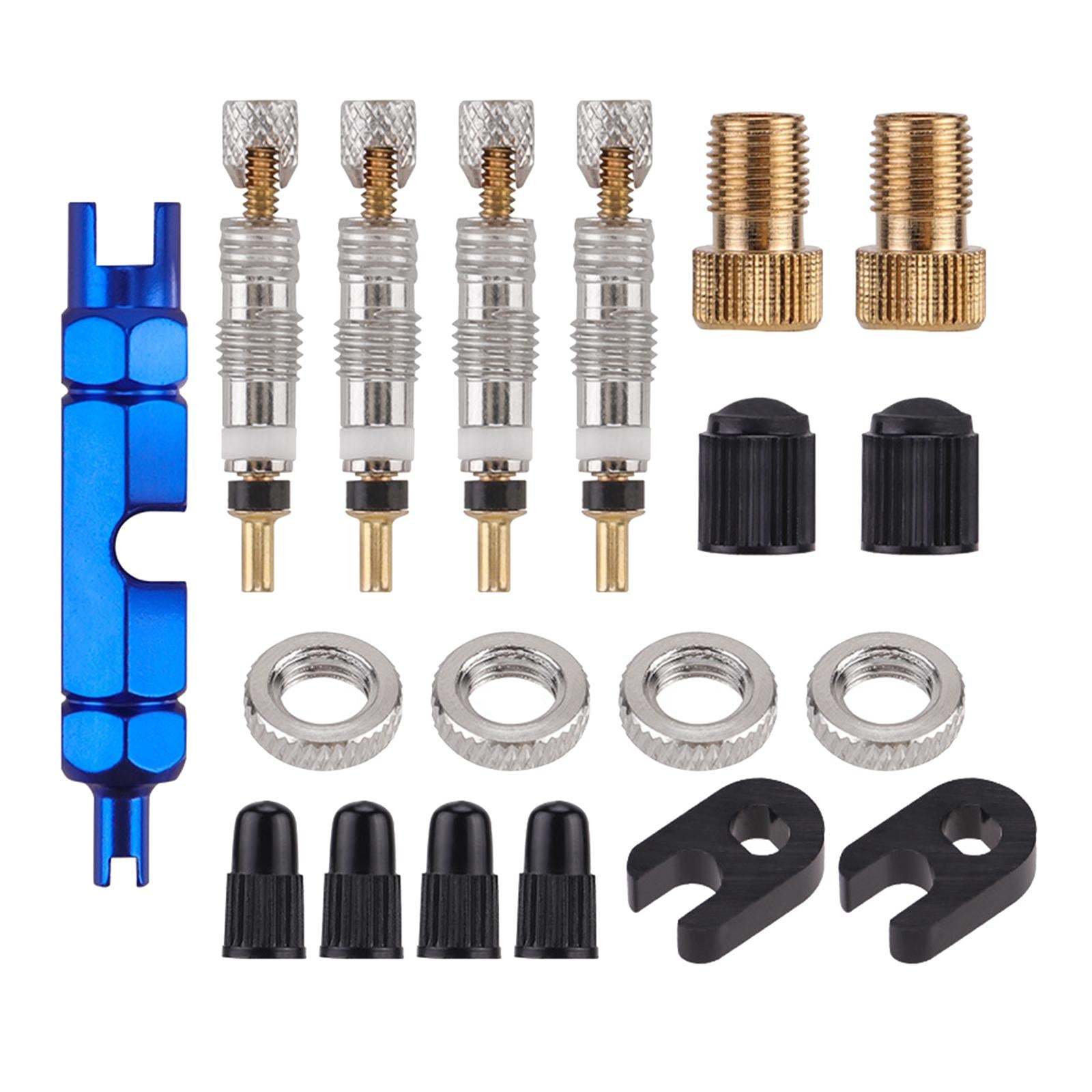 Bike Valve Core Replacement Valve Core Wrench Multifunction Valve Stem Caps Style C