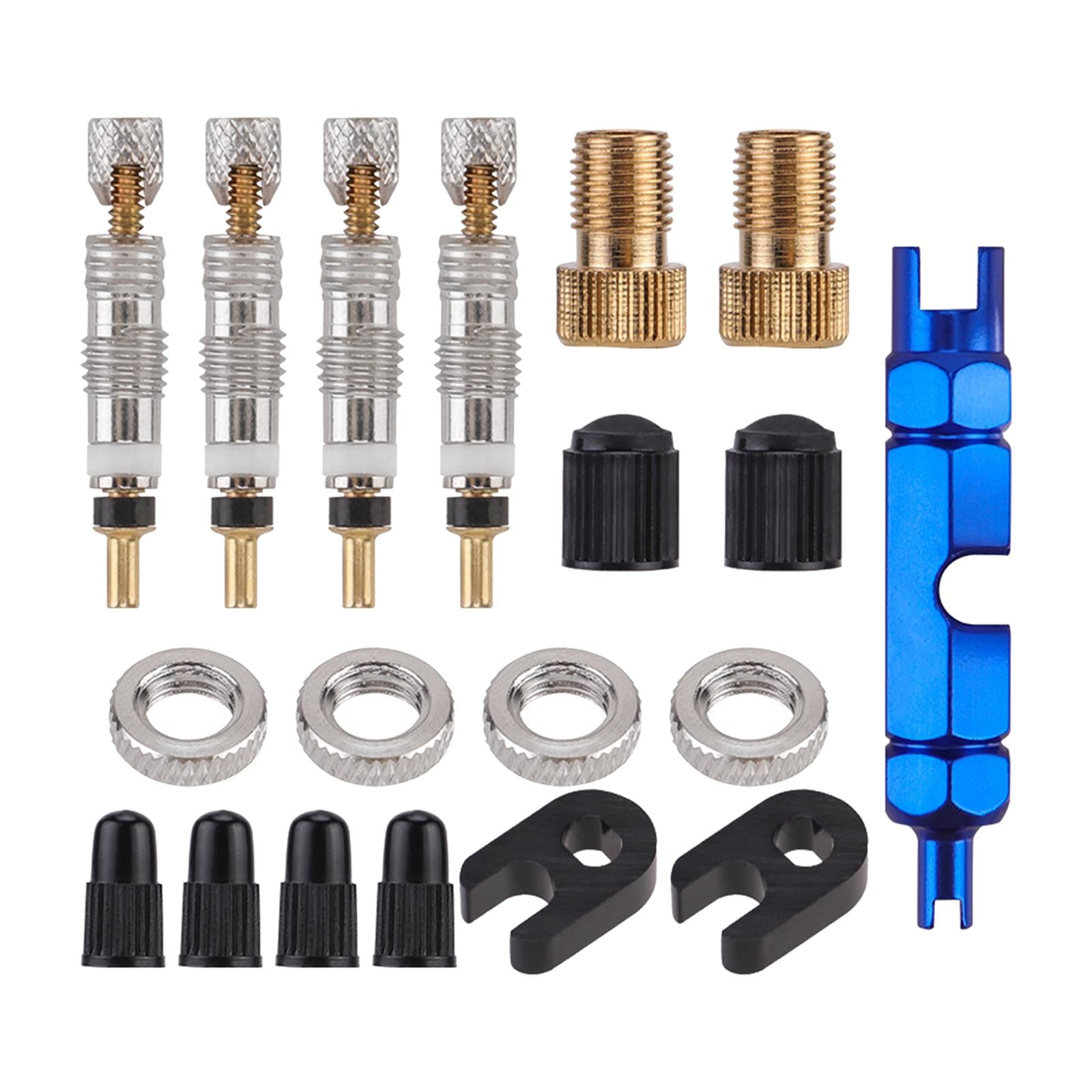 Bike Valve Core Replacement Valve Core Wrench Multifunction Valve Stem Caps Style C