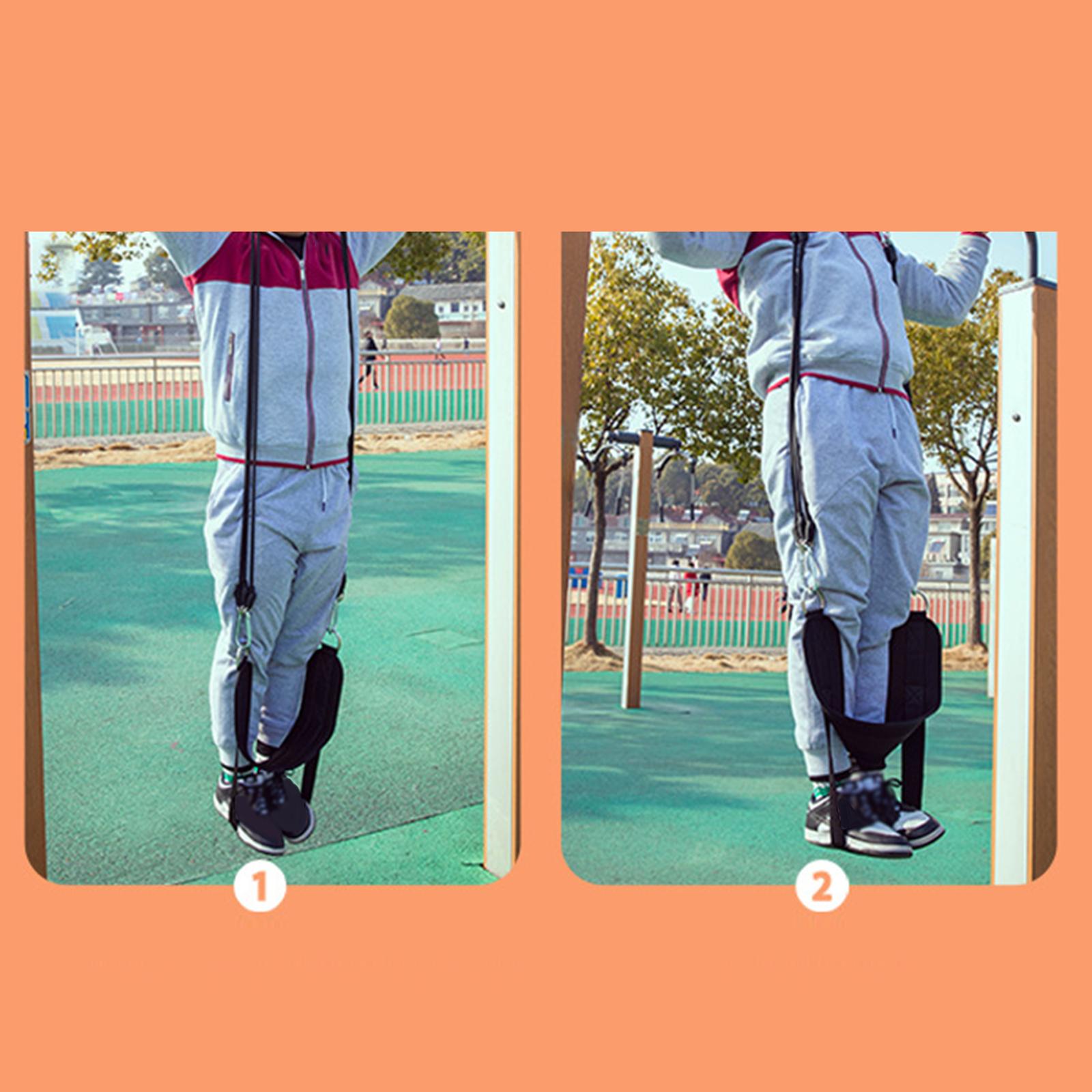 Pull up Resistance Band Arms Legs Training Elastic Rope for Gym Fitness Home Black