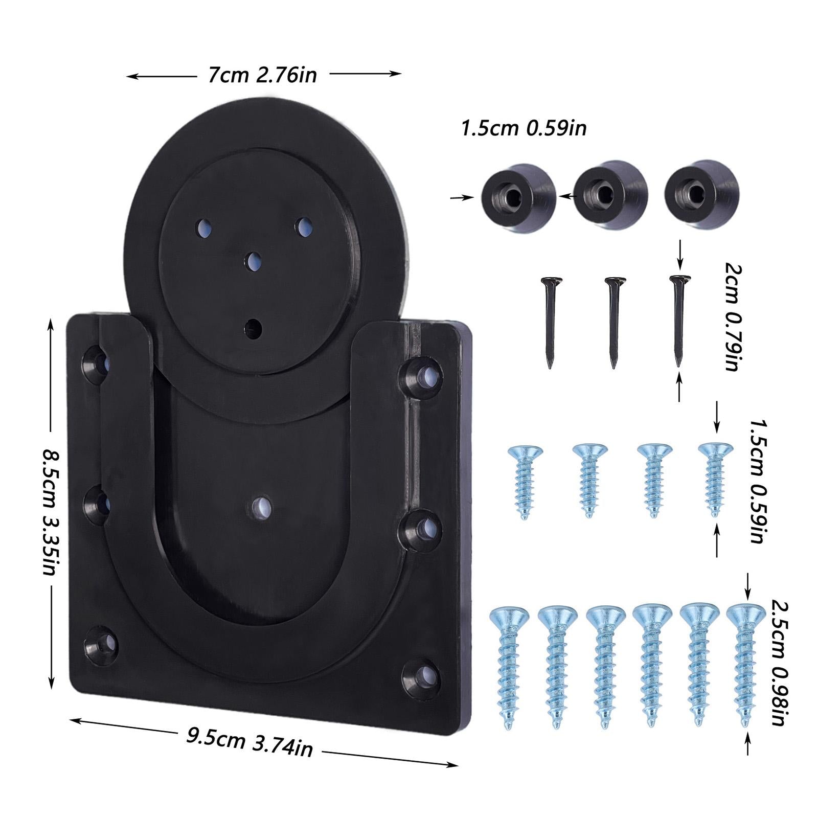 Dartboard Mounting Bracket Kit Sturdy Dartboard Bracket for Games Garage