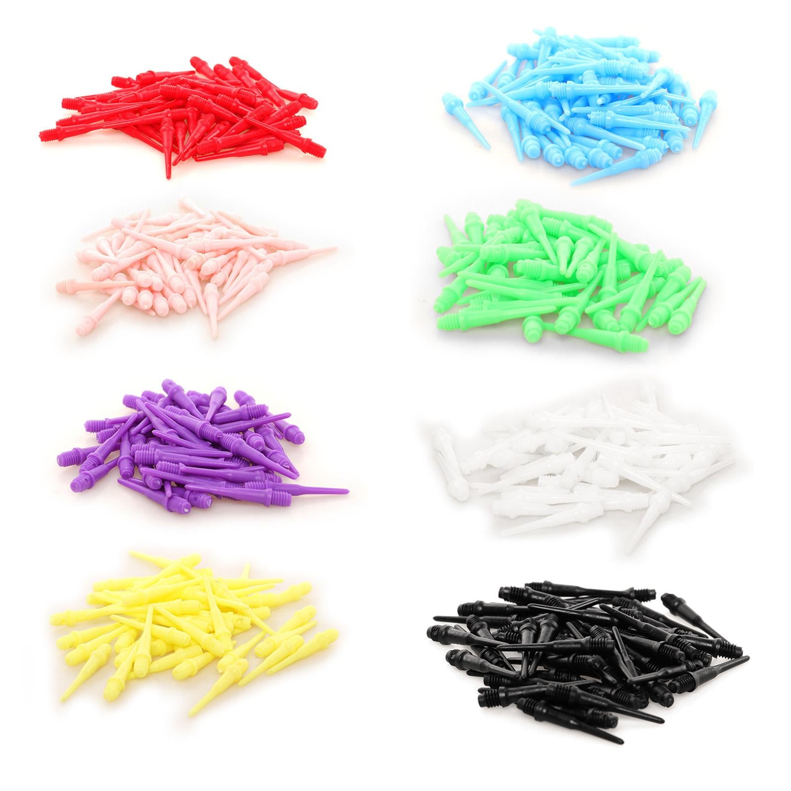 30Pcs Soft Tip Dart Points 2BA Lightweight 1.18 Inches Long Dart Accessories Blue