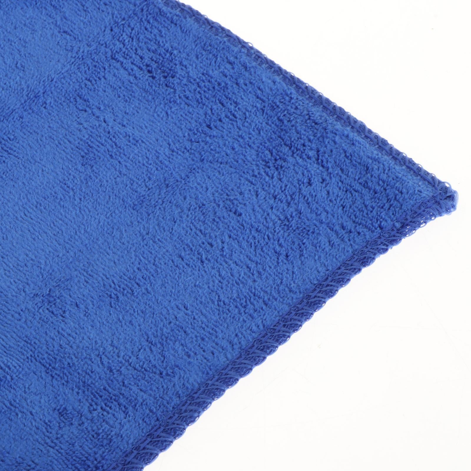2xBilliard Cue Towel 20cmx20cm Pool Cue Clean Towel for Billiards Supplies Blue