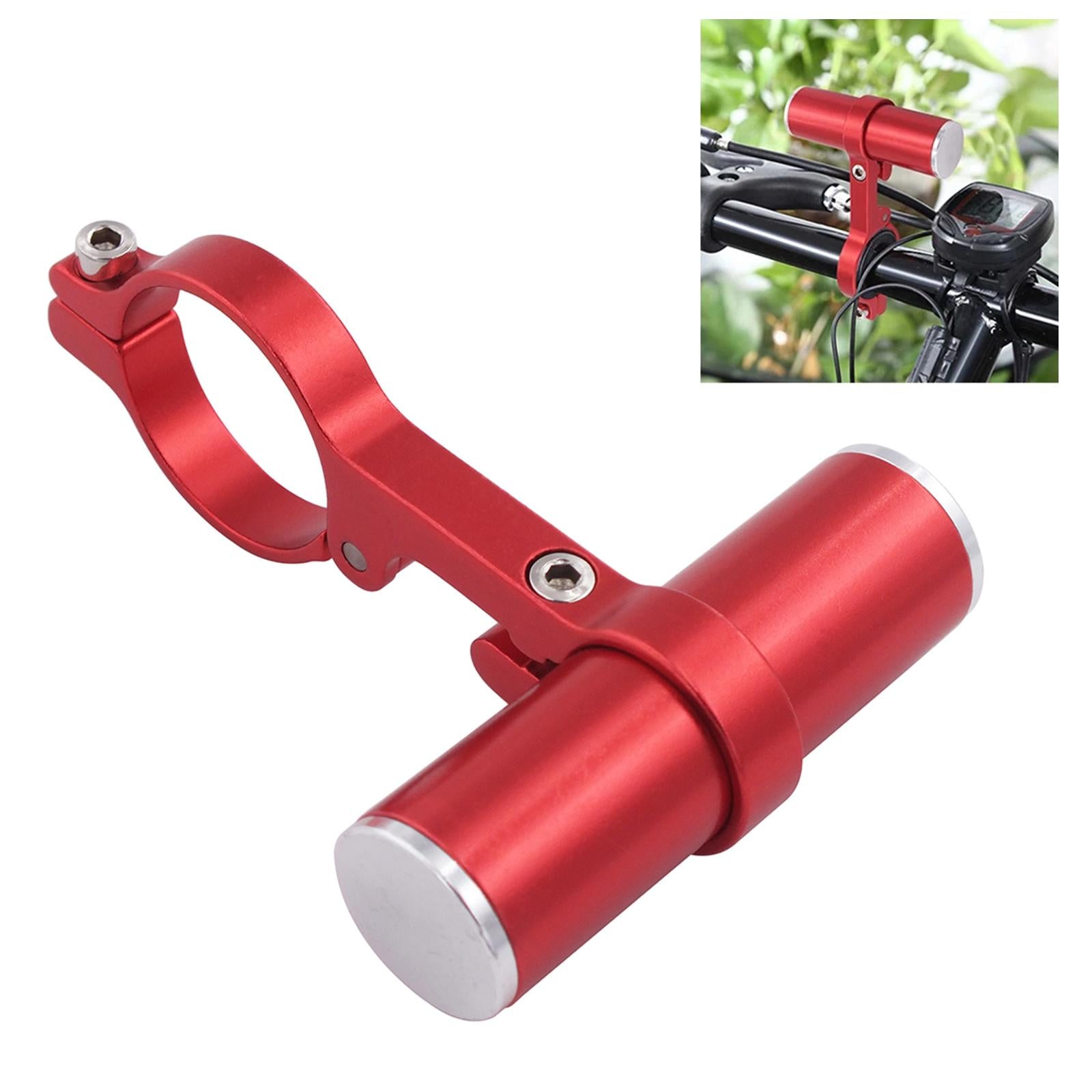 Bike Computer Mount Handlebar Stopwatch Aluminum Alloy Bicycle Extension Bar red