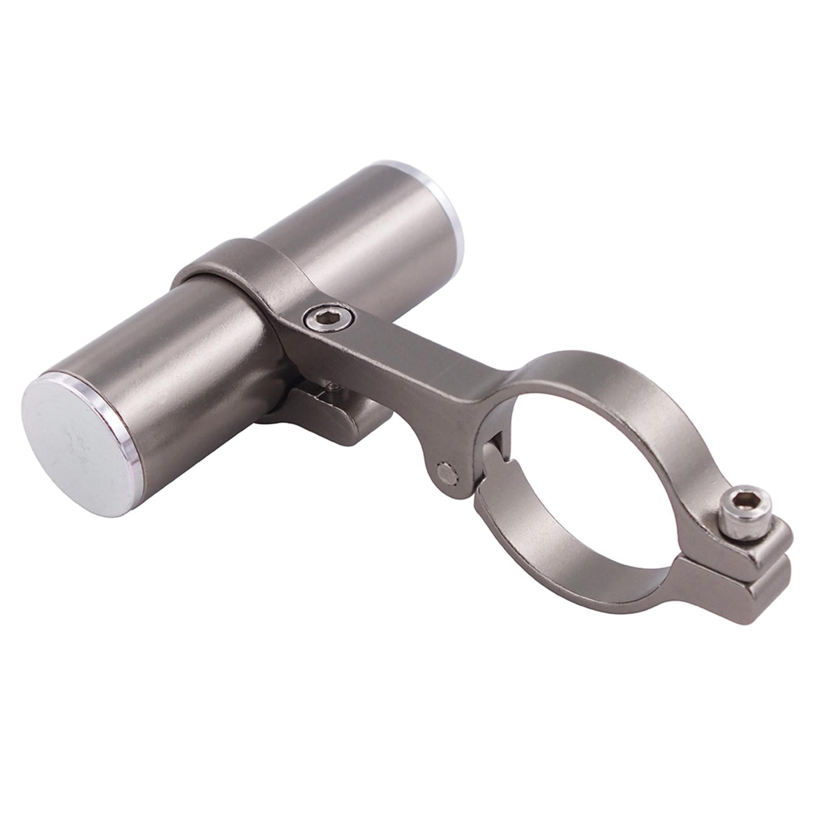 Bike Computer Mount Handlebar Stopwatch Aluminum Alloy Bicycle Extension Bar silver