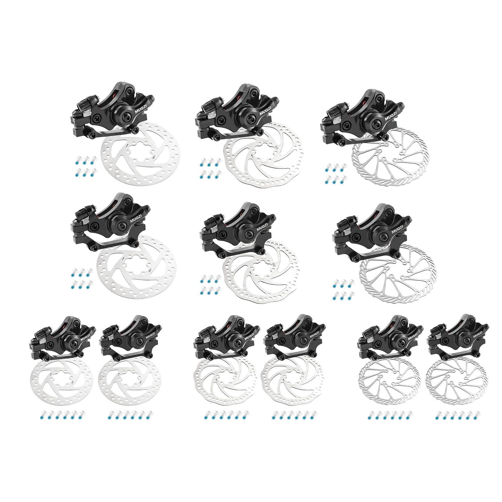 Mechanical Disc Brake with Rotor Parts for Mountain Bikes Cycling Road Bikes Front140