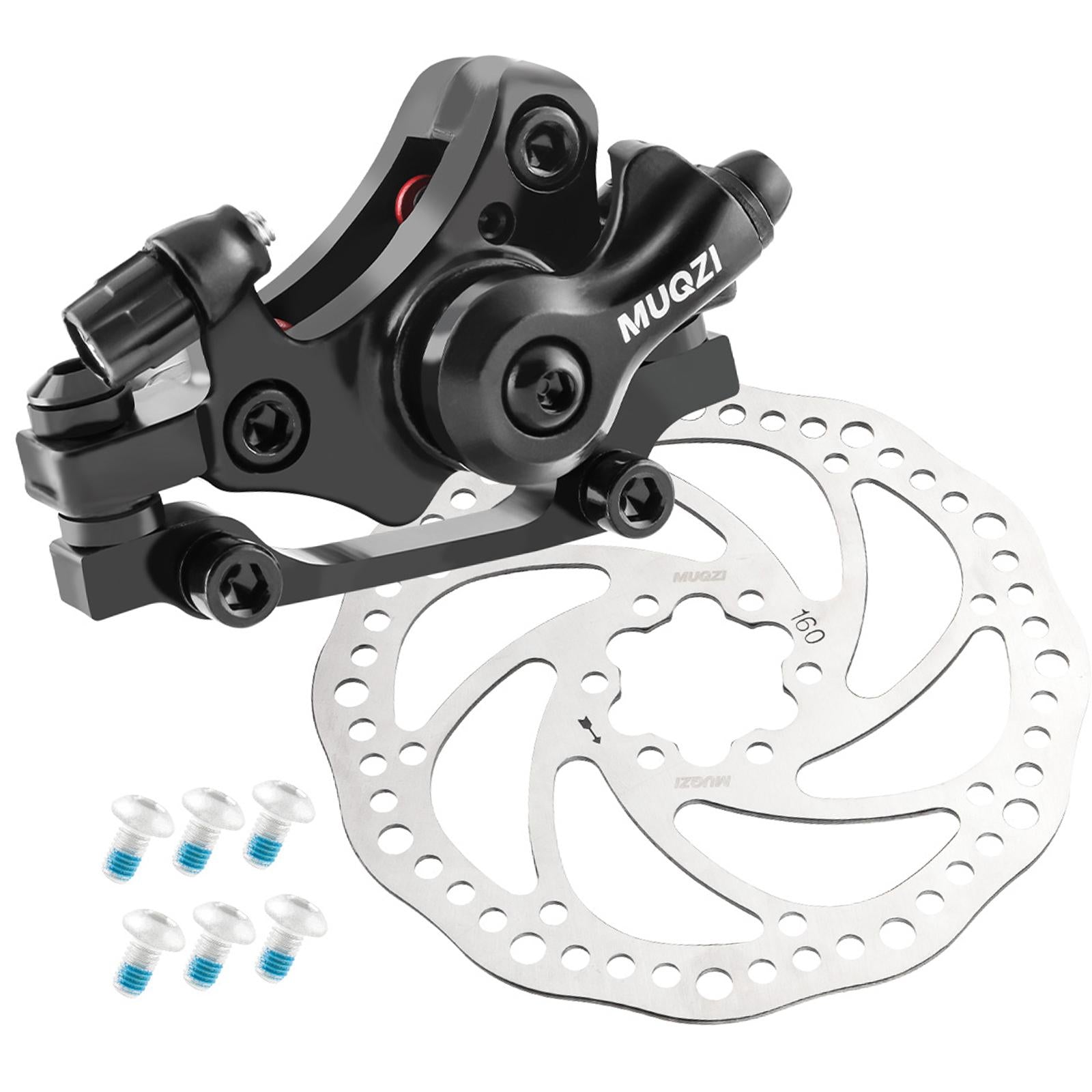 Mechanical Disc Brake with Rotor Parts for Mountain Bikes Cycling Road Bikes Front160 Round Hole