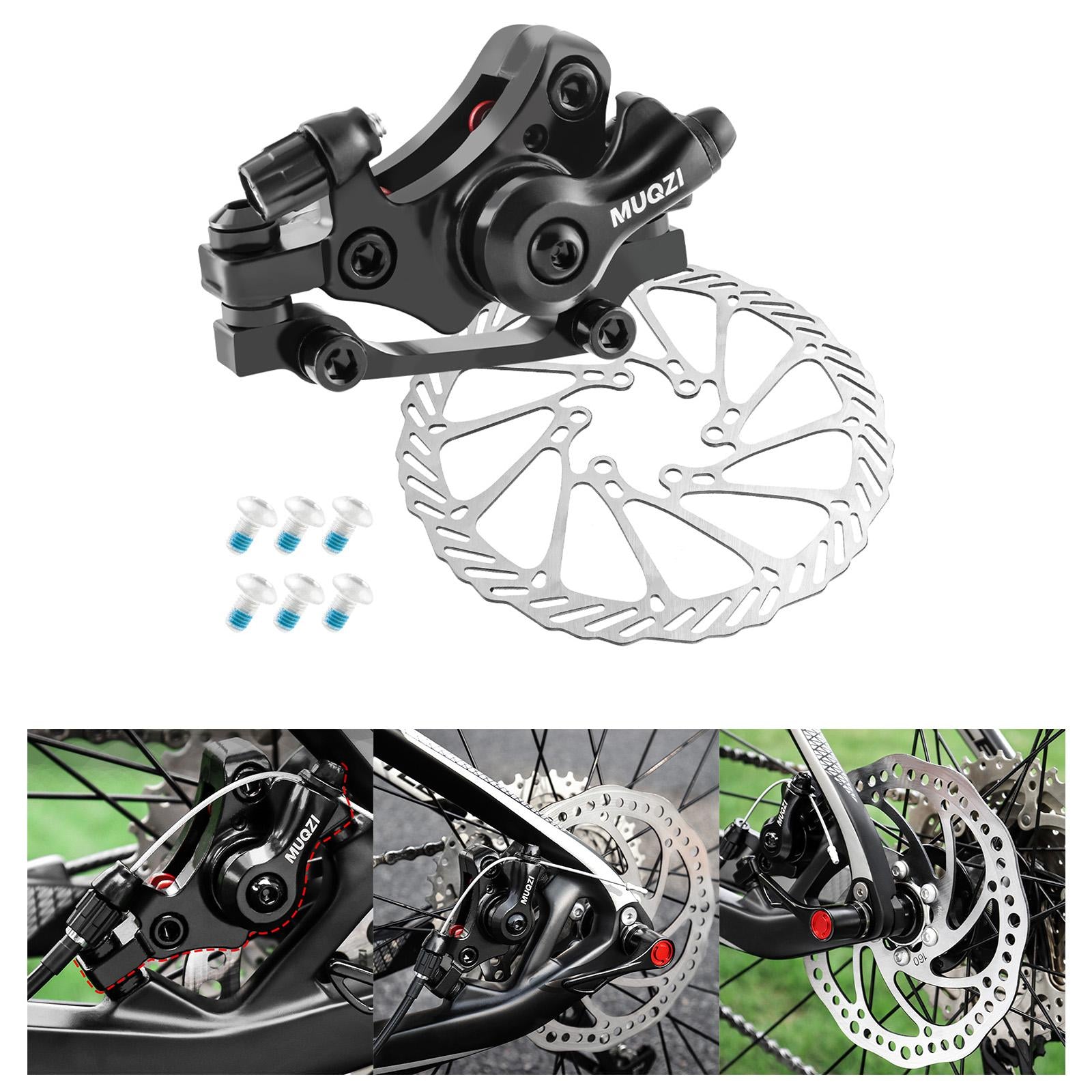 Mechanical Disc Brake with Rotor Parts for Mountain Bikes Cycling Road Bikes Front160