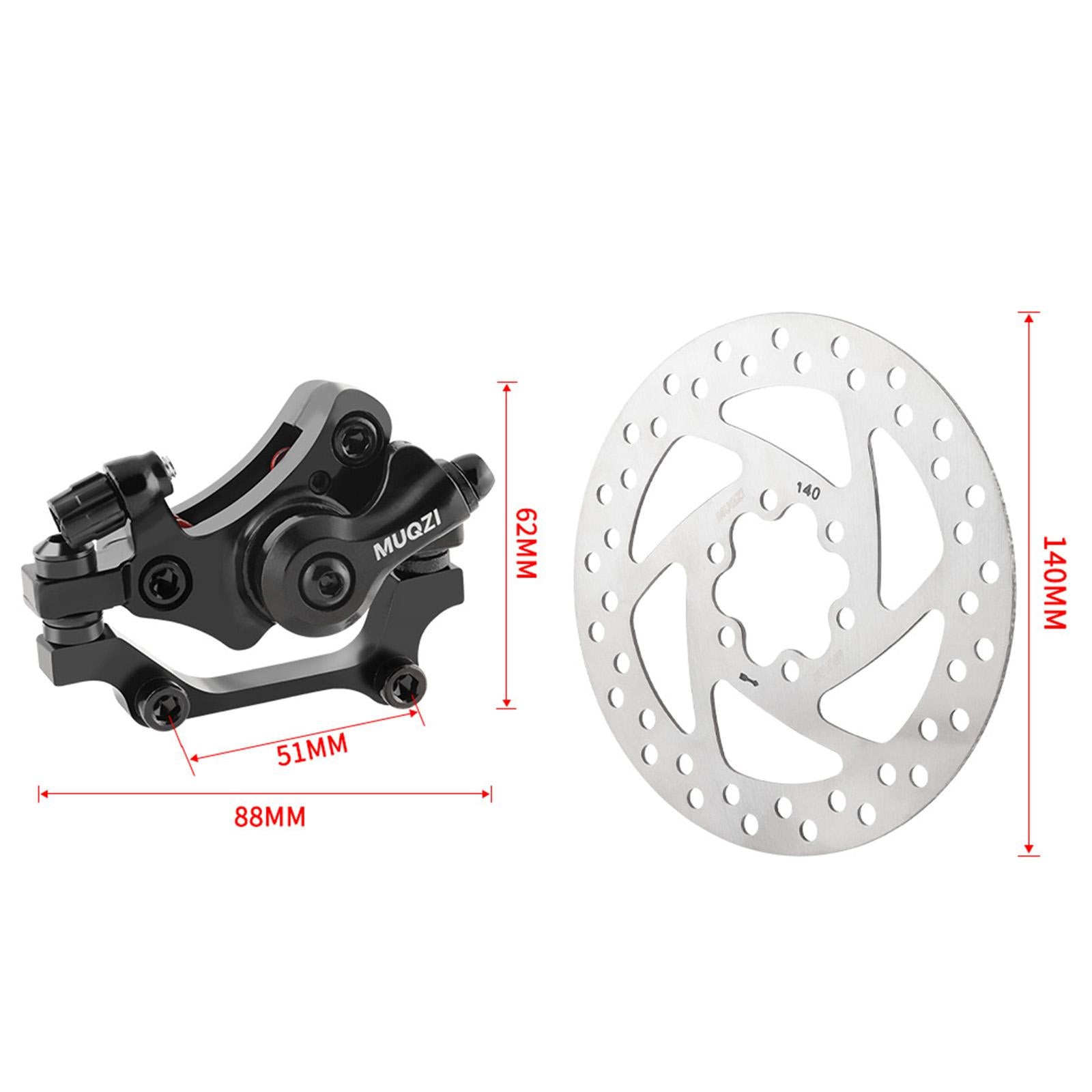 Mechanical Disc Brake with Rotor Parts for Mountain Bikes Cycling Road Bikes Rear140