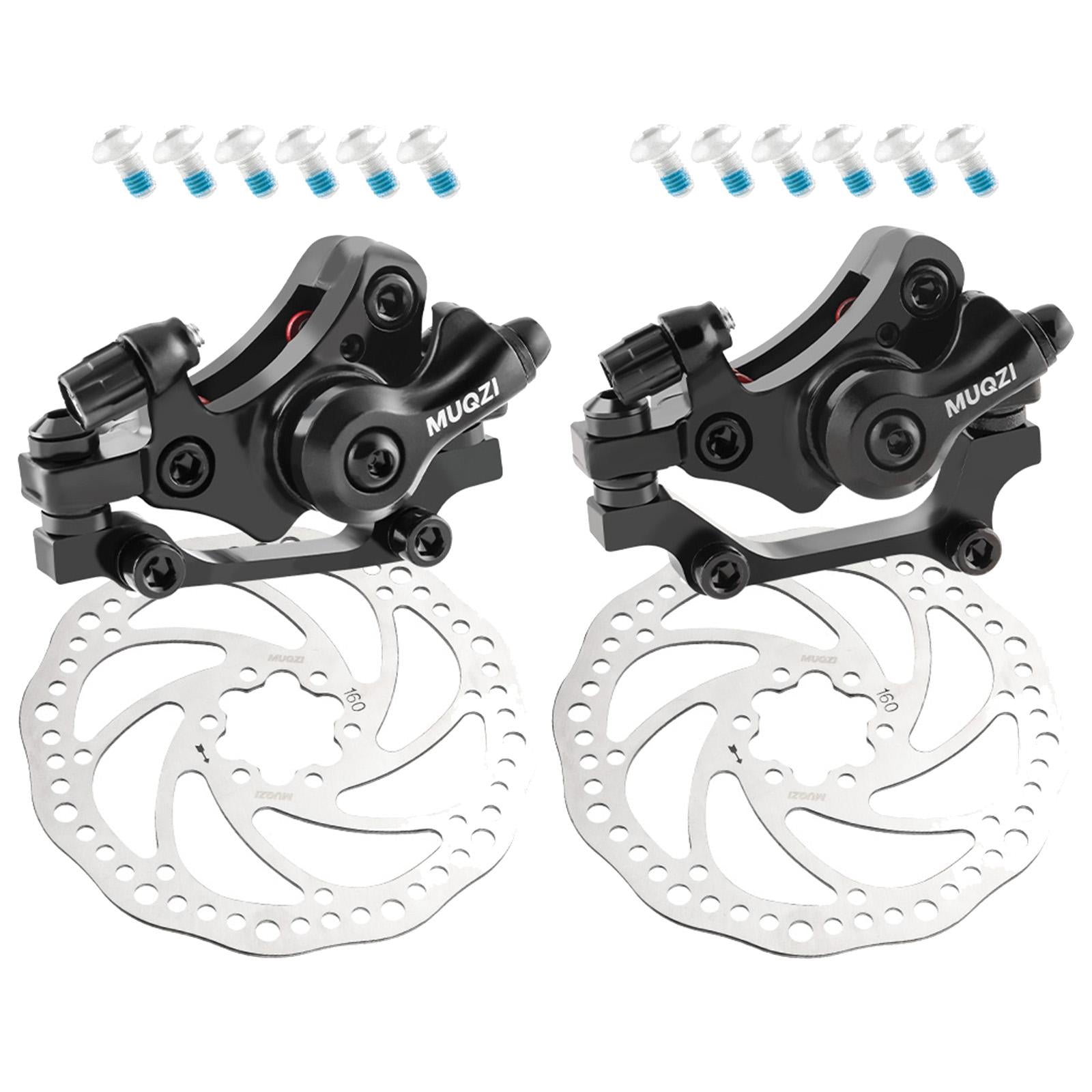 Mechanical Disc Brake with Rotor Parts for Mountain Bikes Cycling Road Bikes F R 160 Round Hole
