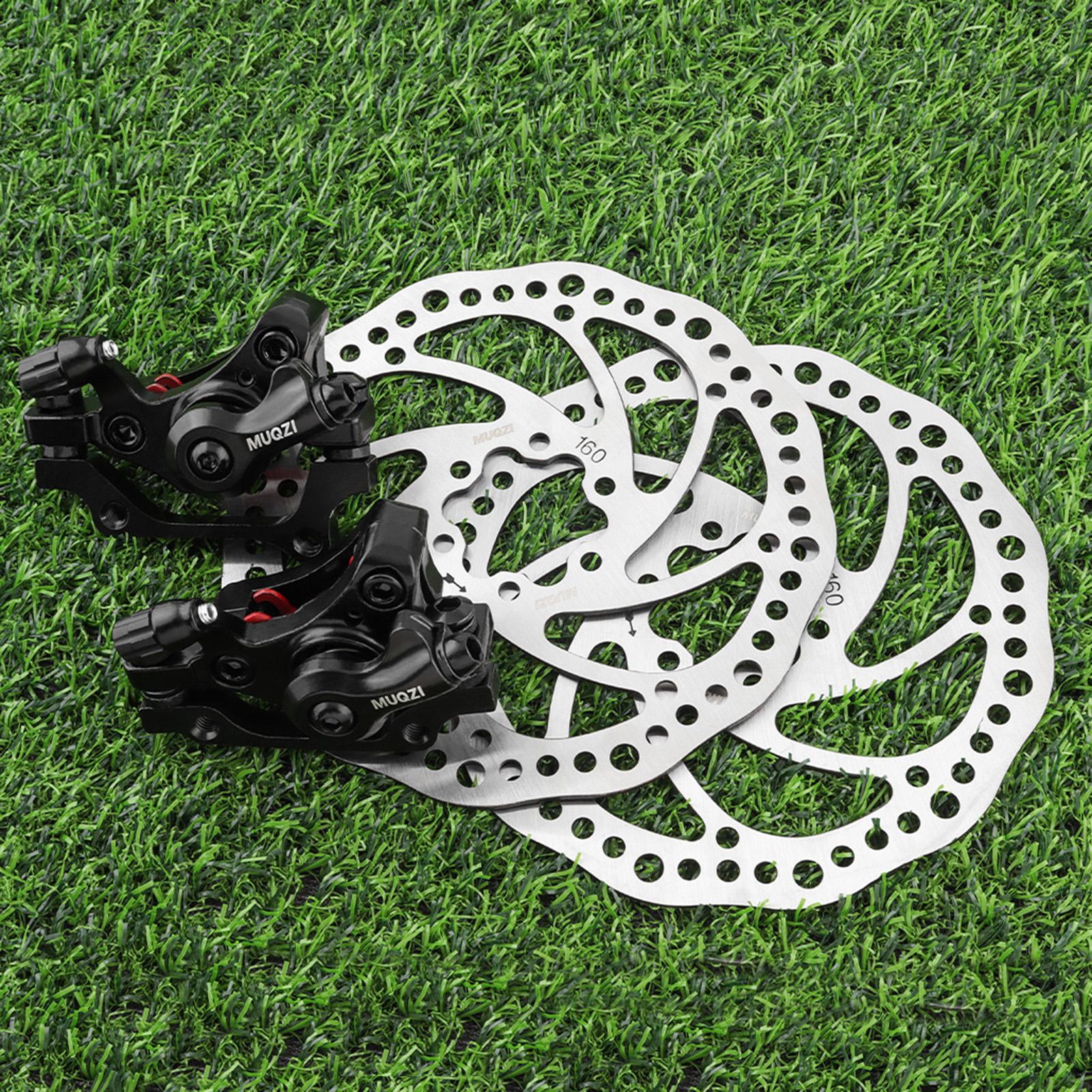 Mechanical Disc Brake with Rotor Parts for Mountain Bikes Cycling Road Bikes F R 160 Round Hole
