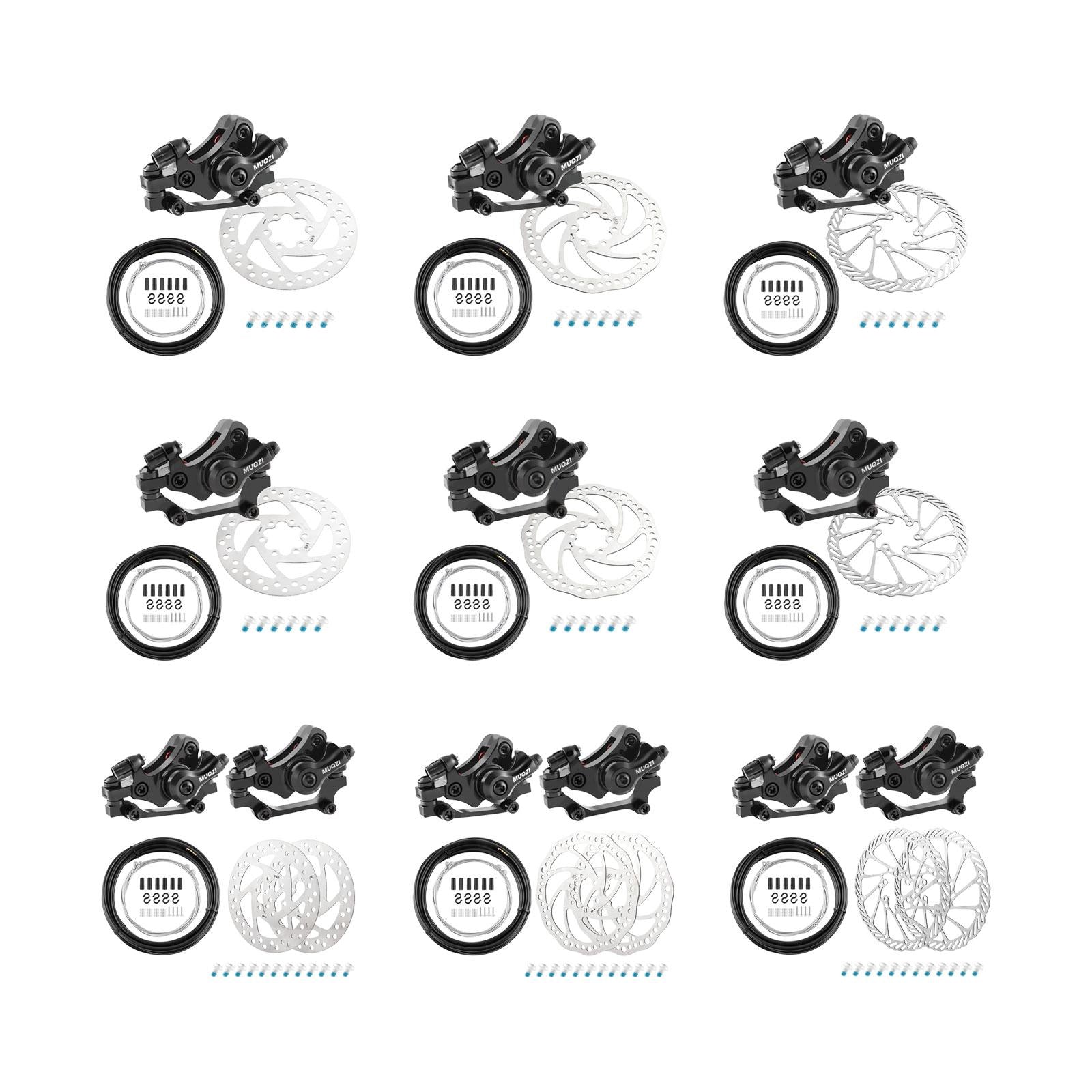 Mechanical Disc Brake Component Disc Brake Caliper Bicycle Disc Brake System Front140