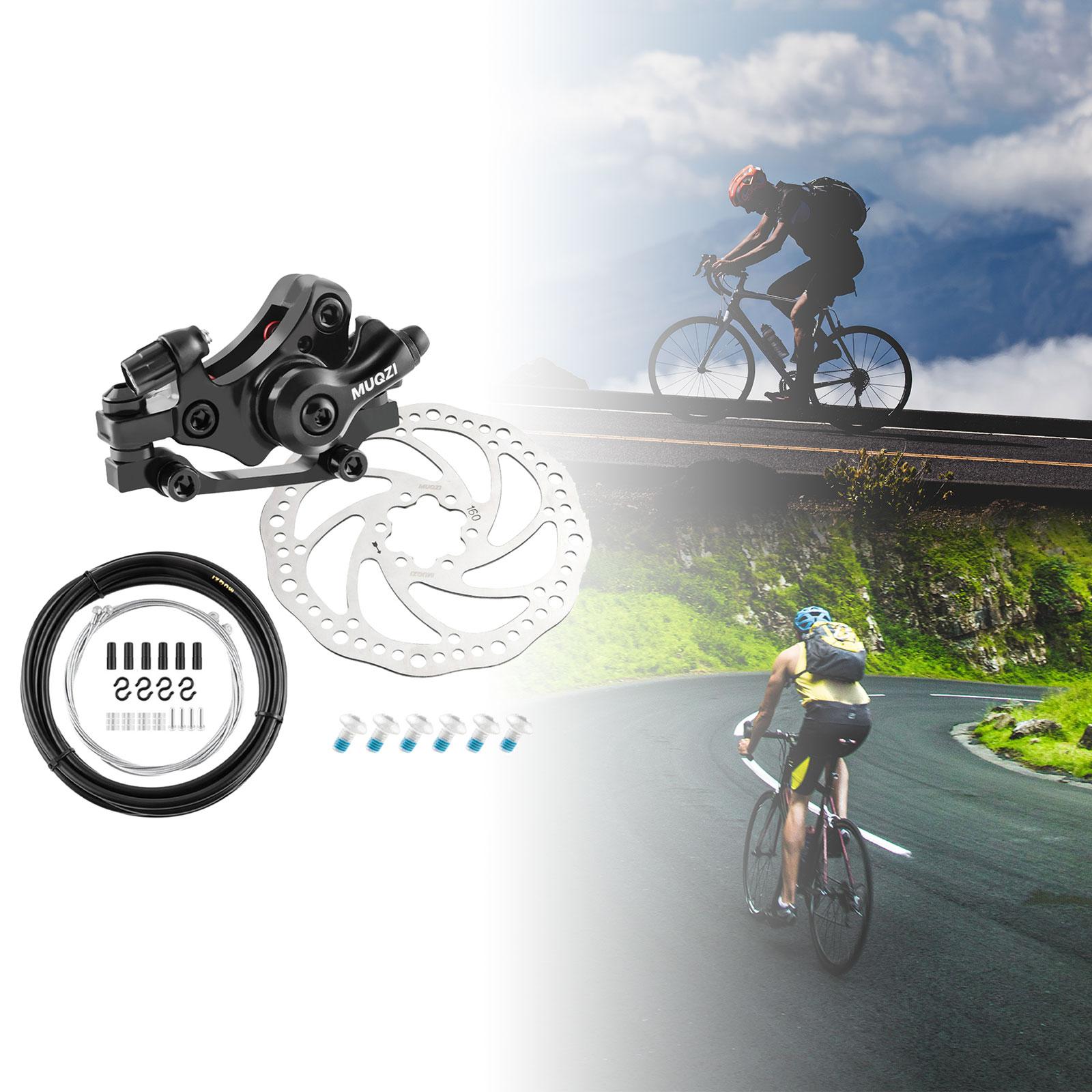 Mechanical Disc Brake Component Disc Brake Caliper Bicycle Disc Brake System Front160 Round Hole