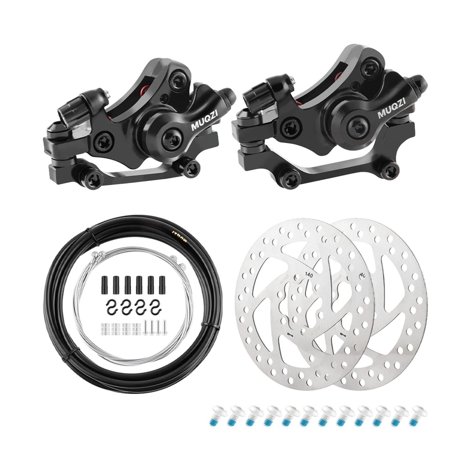 Mechanical Disc Brake Component Disc Brake Caliper Bicycle Disc Brake System Front Rear140