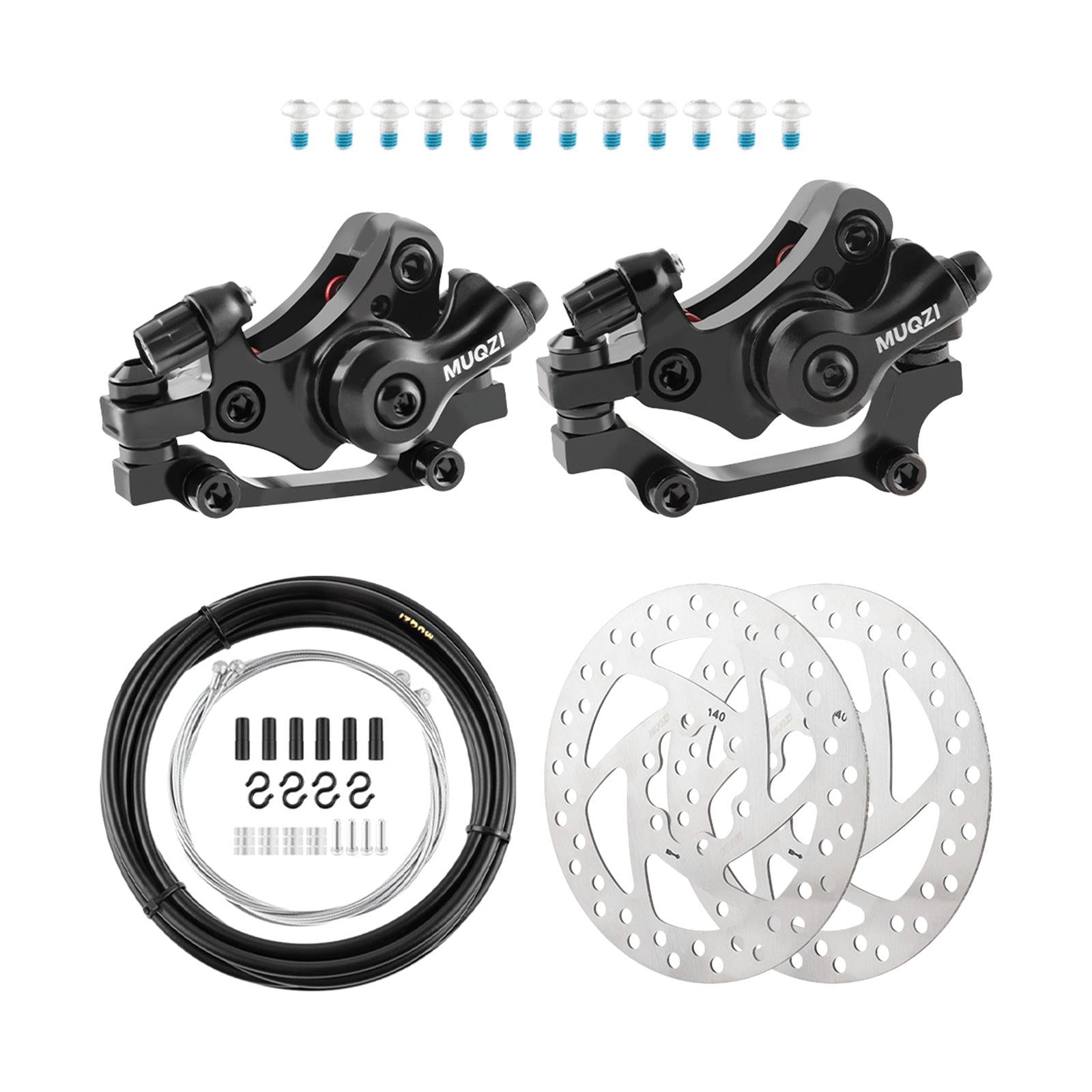 Mechanical Disc Brake Component Disc Brake Caliper Bicycle Disc Brake System Front Rear140