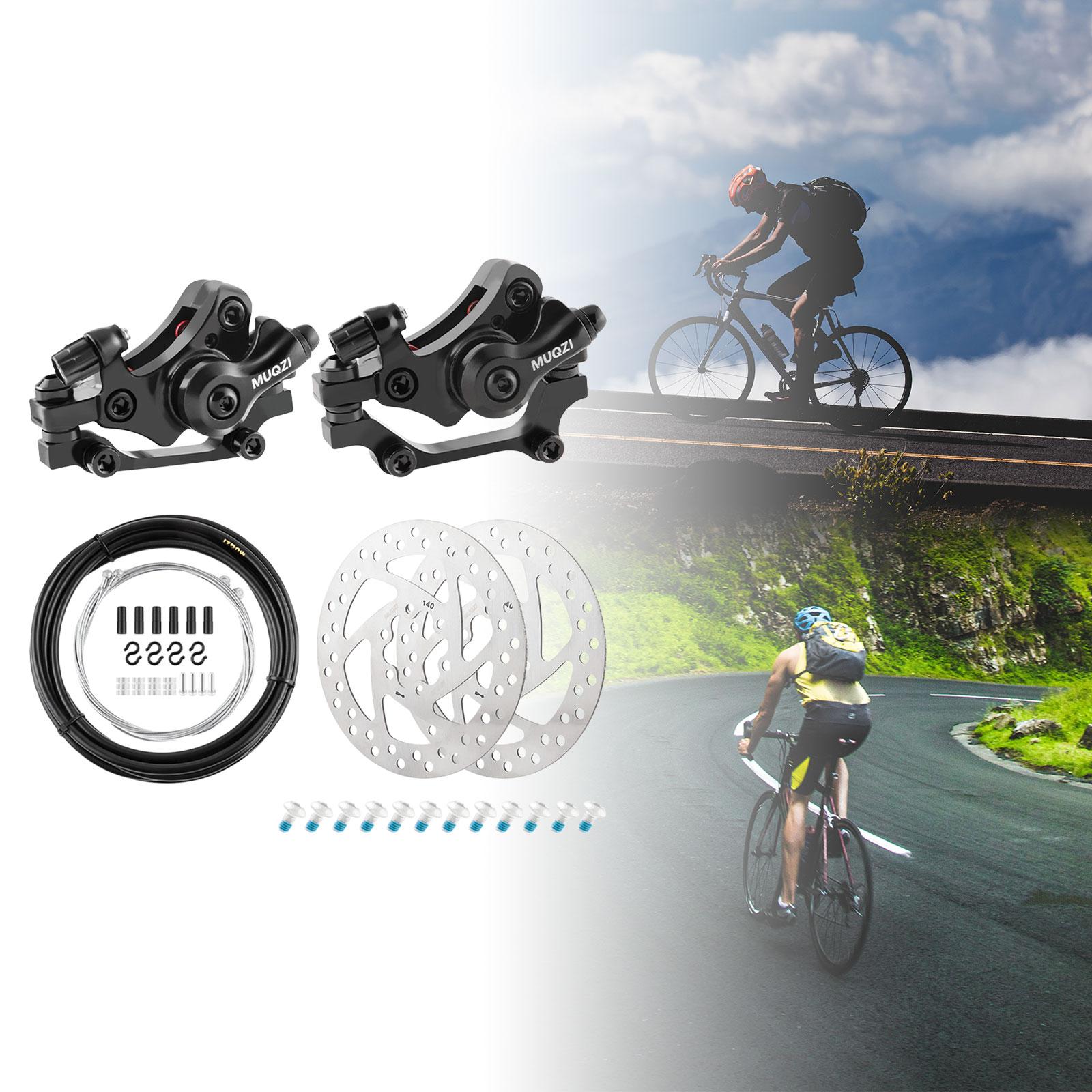 Mechanical Disc Brake Component Disc Brake Caliper Bicycle Disc Brake System Front Rear140