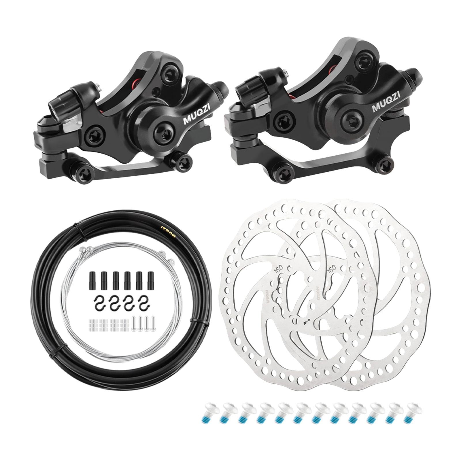 Mechanical Disc Brake Component Disc Brake Caliper Bicycle Disc Brake System F R 160 Round Hole