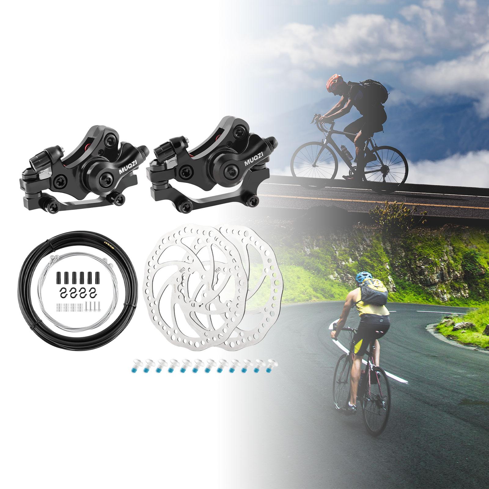 Mechanical Disc Brake Component Disc Brake Caliper Bicycle Disc Brake System F R 160 Round Hole