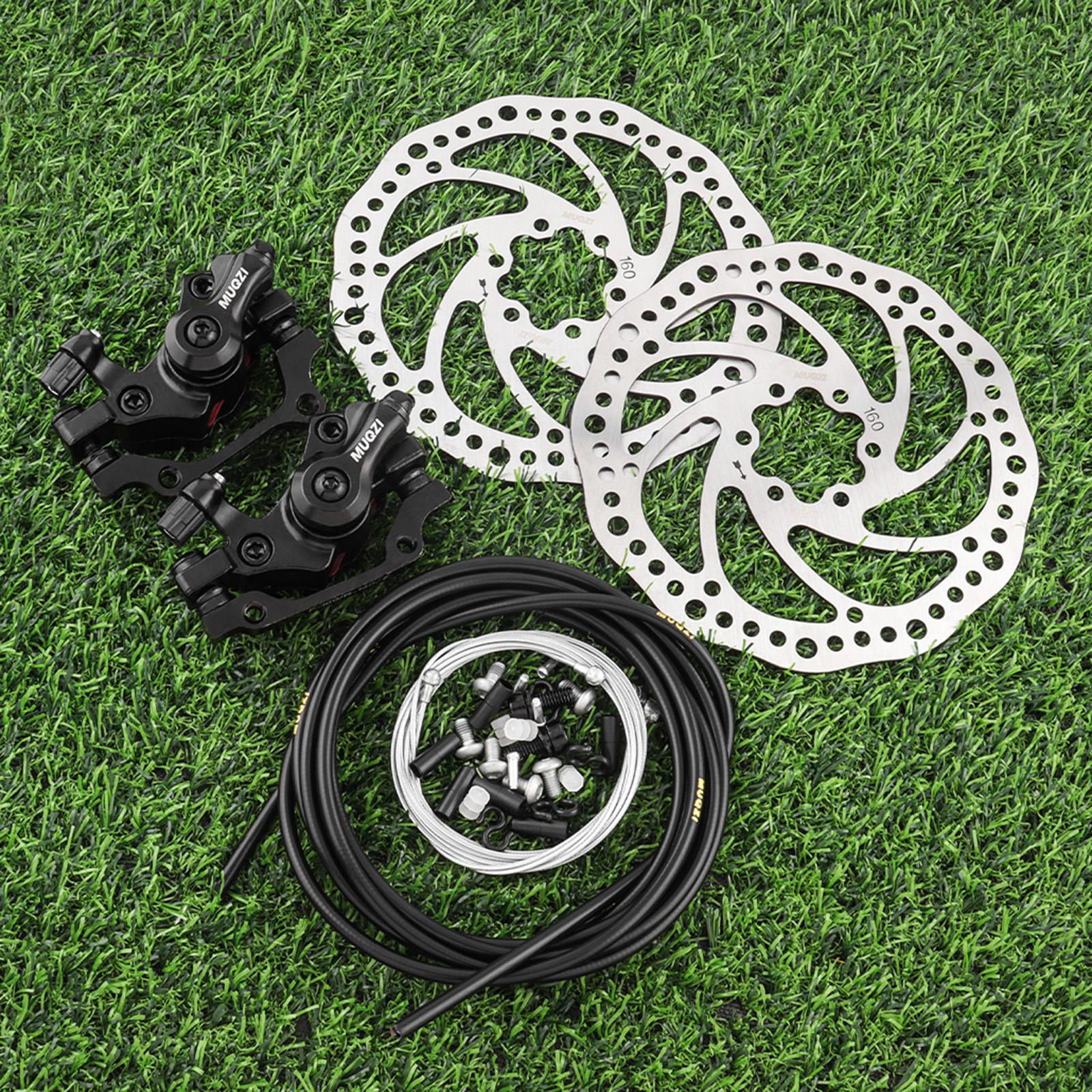 Mechanical Disc Brake Component Disc Brake Caliper Bicycle Disc Brake System F R 160 Round Hole