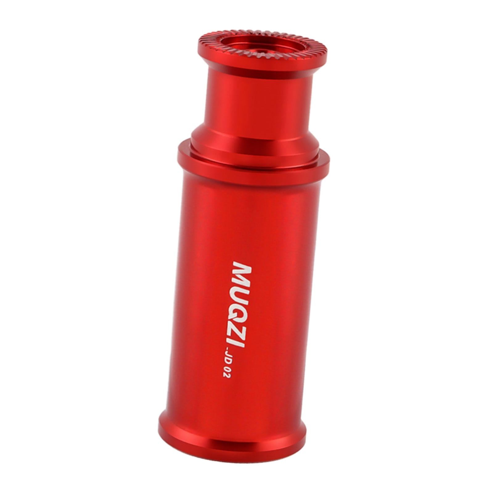 Bike Light Holder Hub Mount Aluminum Alloy Bike Light Mount for Night Riding Red