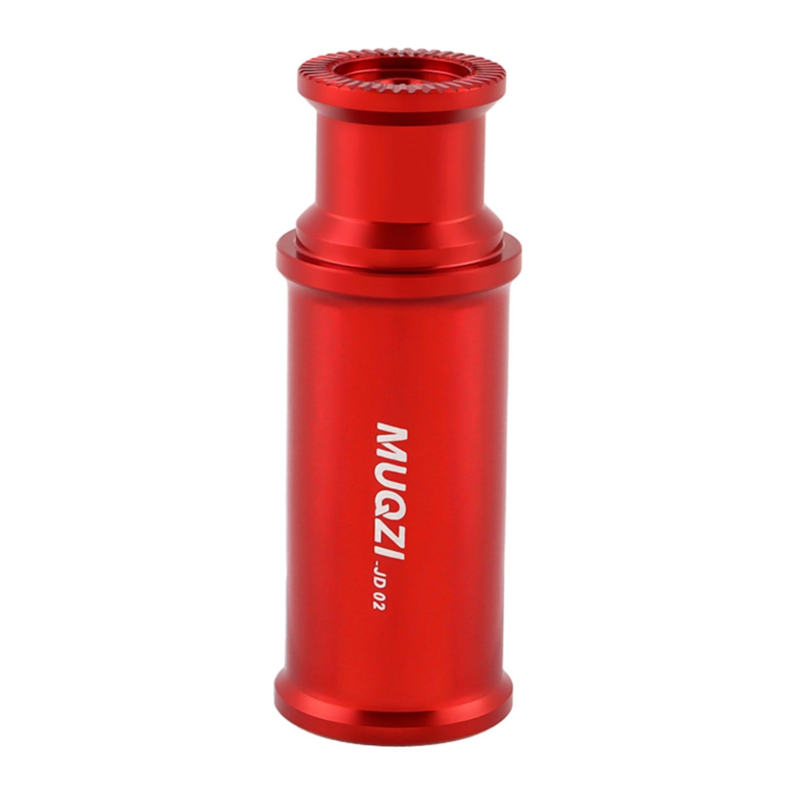 Bike Light Holder Hub Mount Aluminum Alloy Bike Light Mount for Night Riding Red