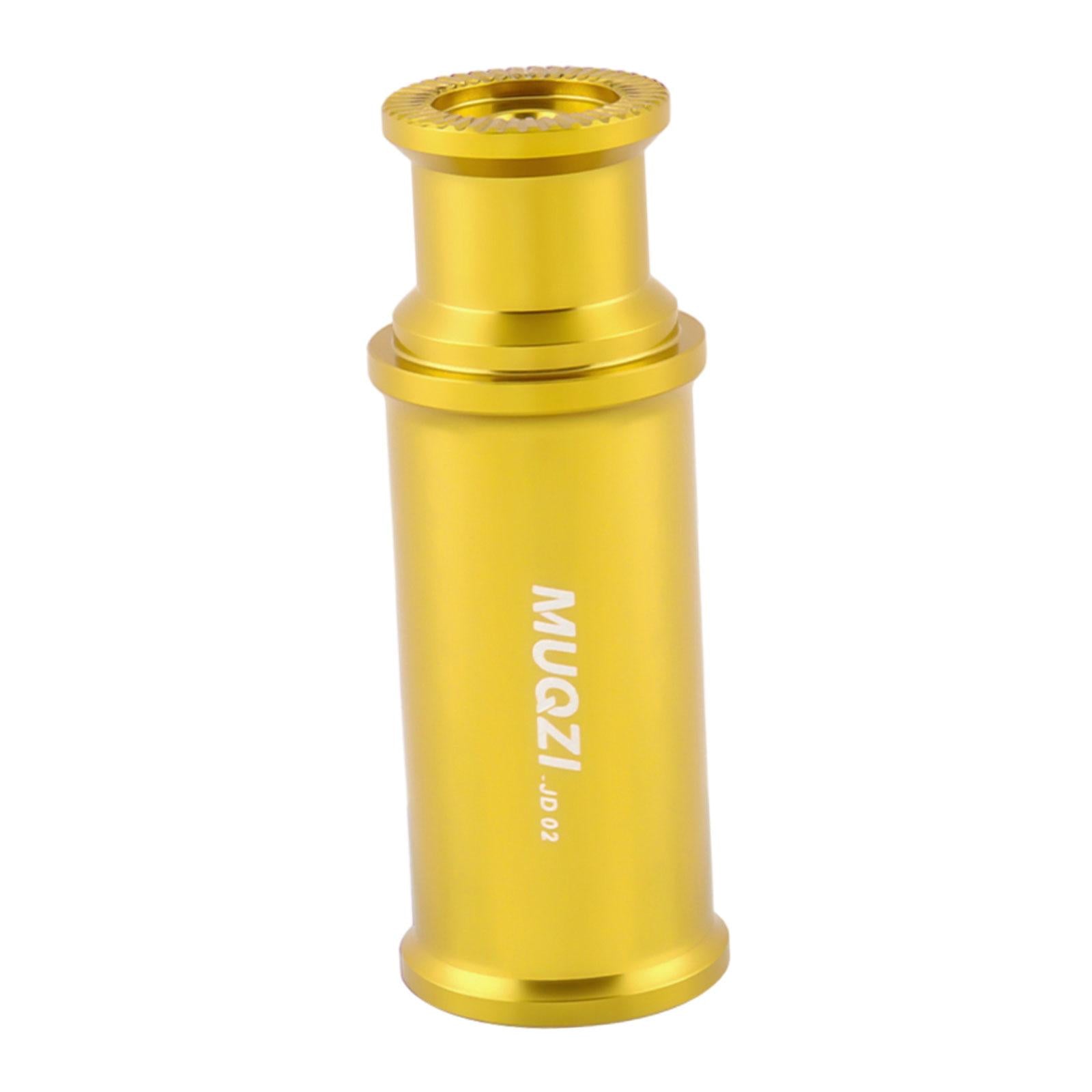 Bike Light Holder Hub Mount Aluminum Alloy Bike Light Mount for Night Riding Gold