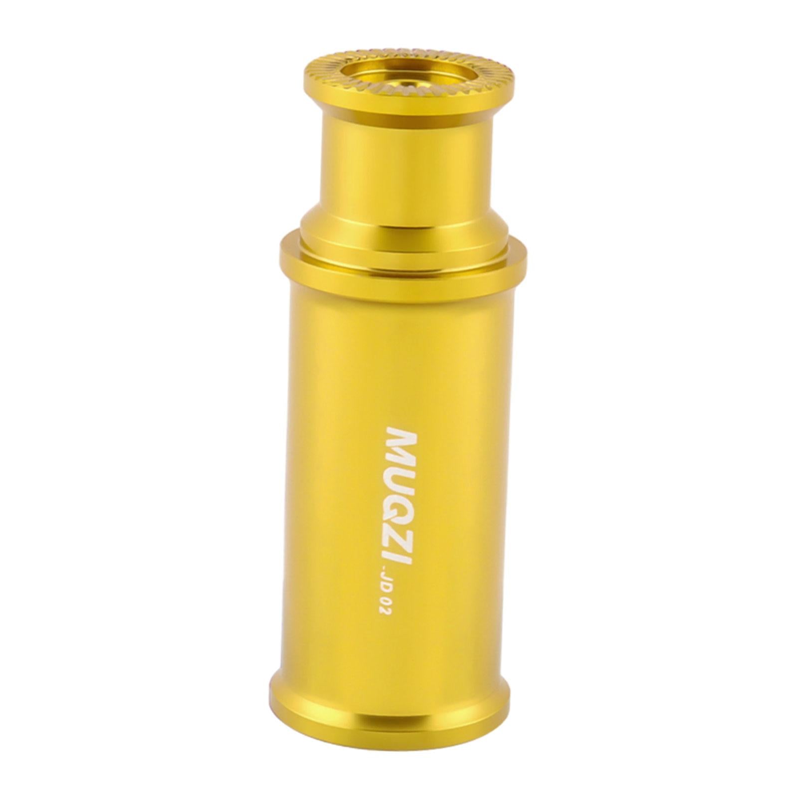 Bike Light Holder Hub Mount Aluminum Alloy Bike Light Mount for Night Riding Gold