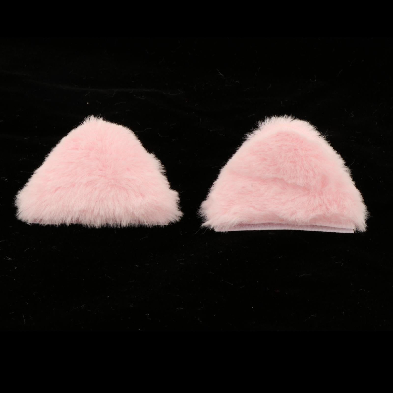 Helmet Decor Ears Decorative Portable Ornament for Biking Motorbiking Riding Cat Pink