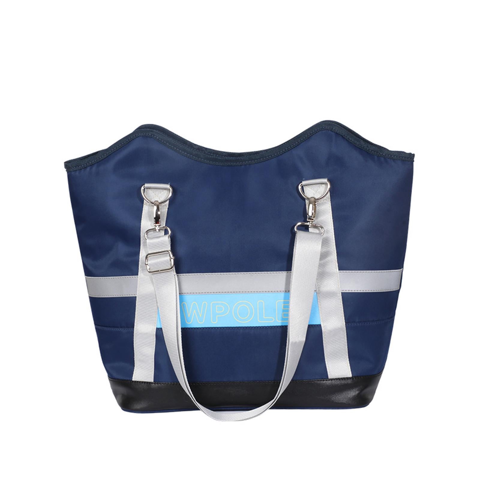 Tennis Tote Bag with Detachable Shoulder Strap Stylish Badminton Racquet Bag Blue