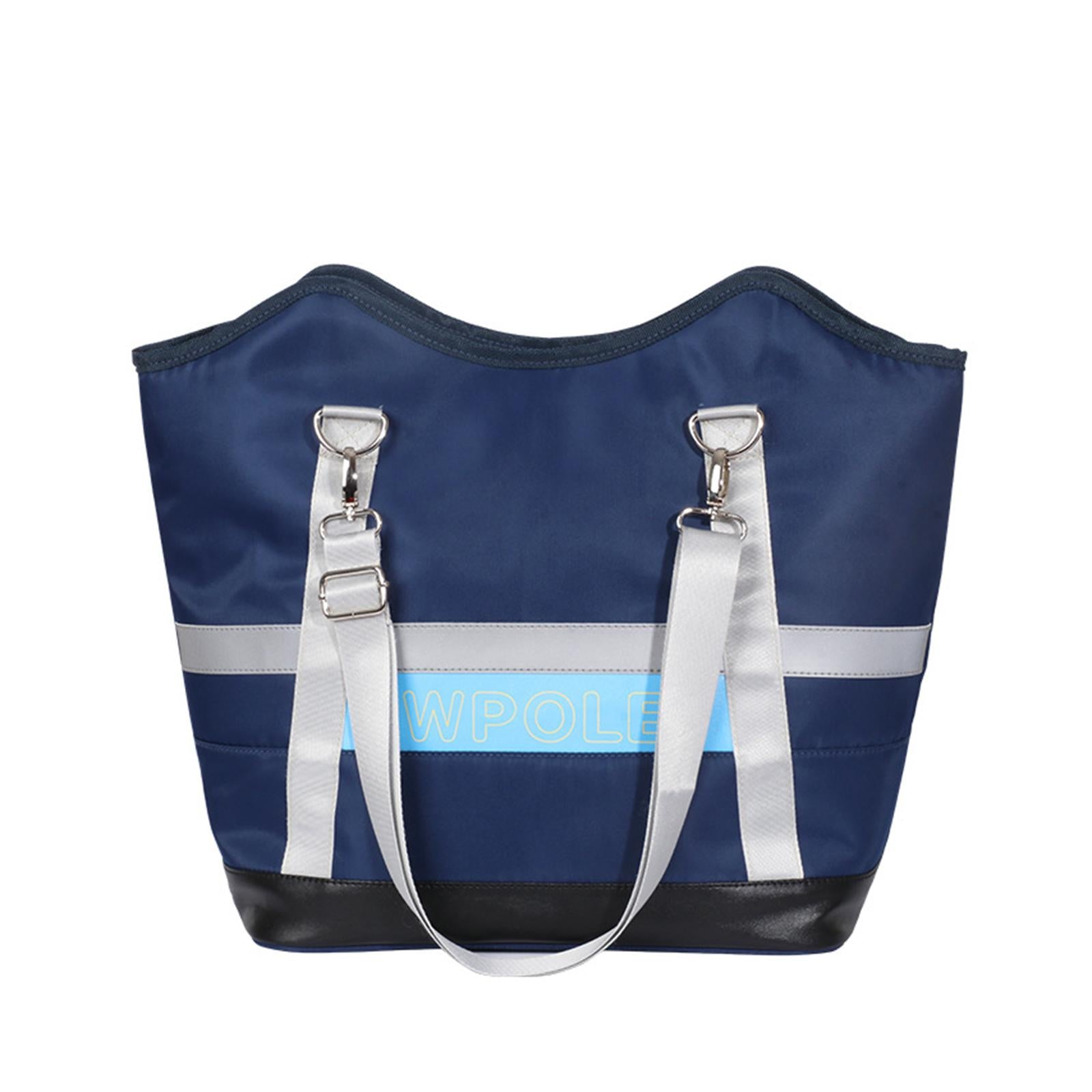 Tennis Tote Bag with Detachable Shoulder Strap Stylish Badminton Racquet Bag Blue