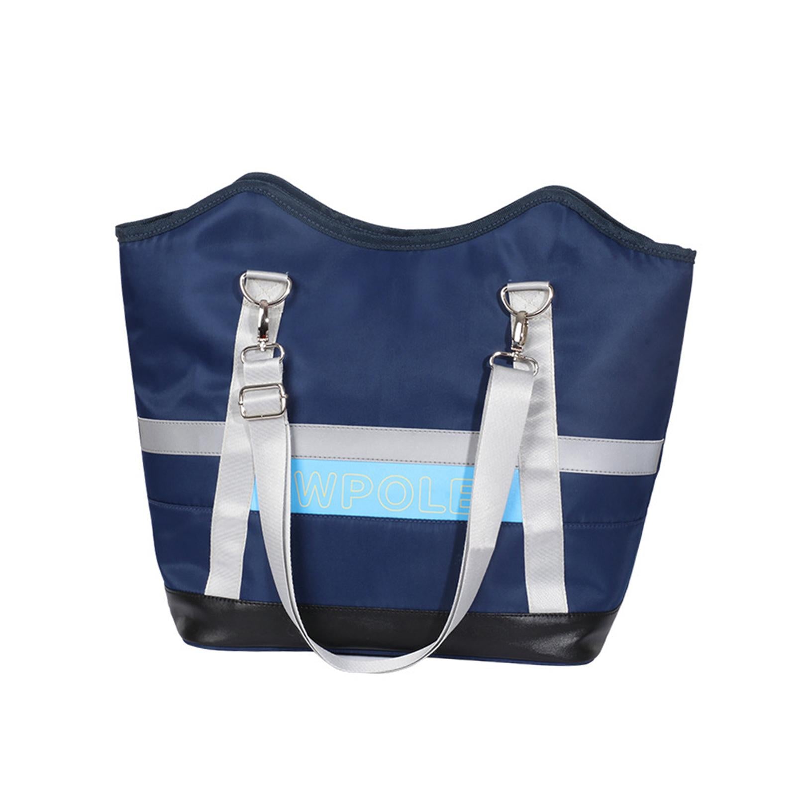 Tennis Tote Bag with Detachable Shoulder Strap Stylish Badminton Racquet Bag Blue