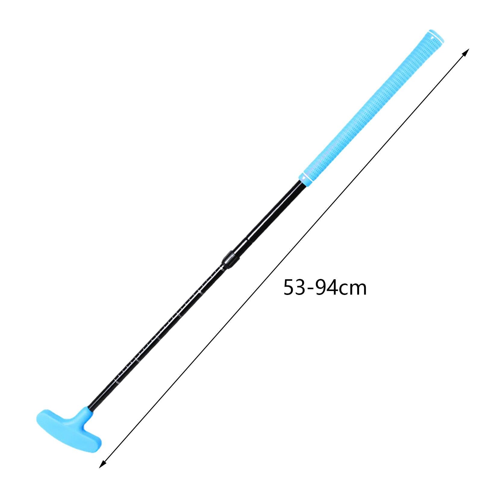 Golf Putter Retractable Yard with Premium Grip for Adults Kids Golf Club Blue