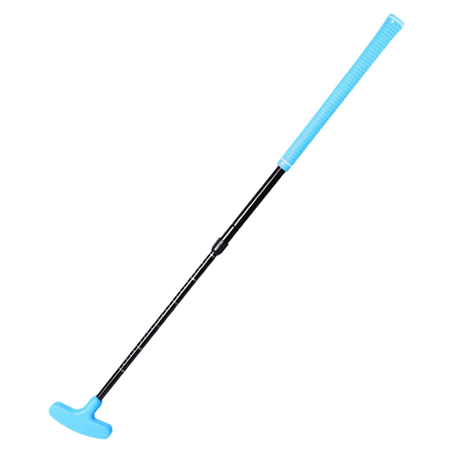 Golf Putter Retractable Yard with Premium Grip for Adults Kids Golf Club Blue