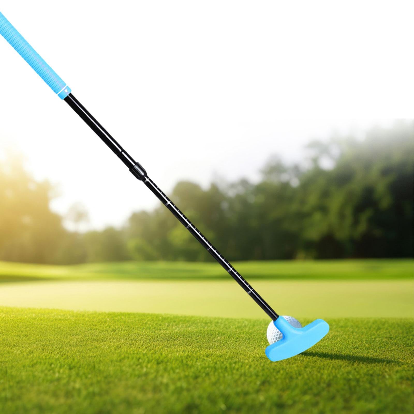 Golf Putter Retractable Yard with Premium Grip for Adults Kids Golf Club Blue